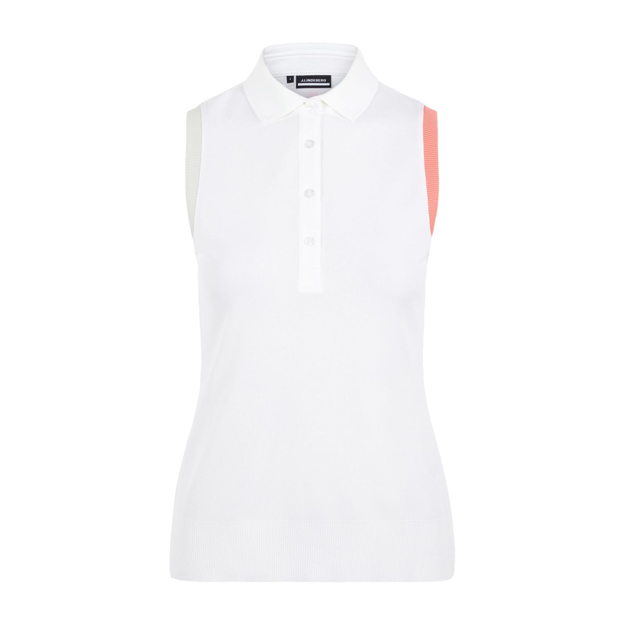 J. Lindeberg W Malin SL Top Bianco Donna