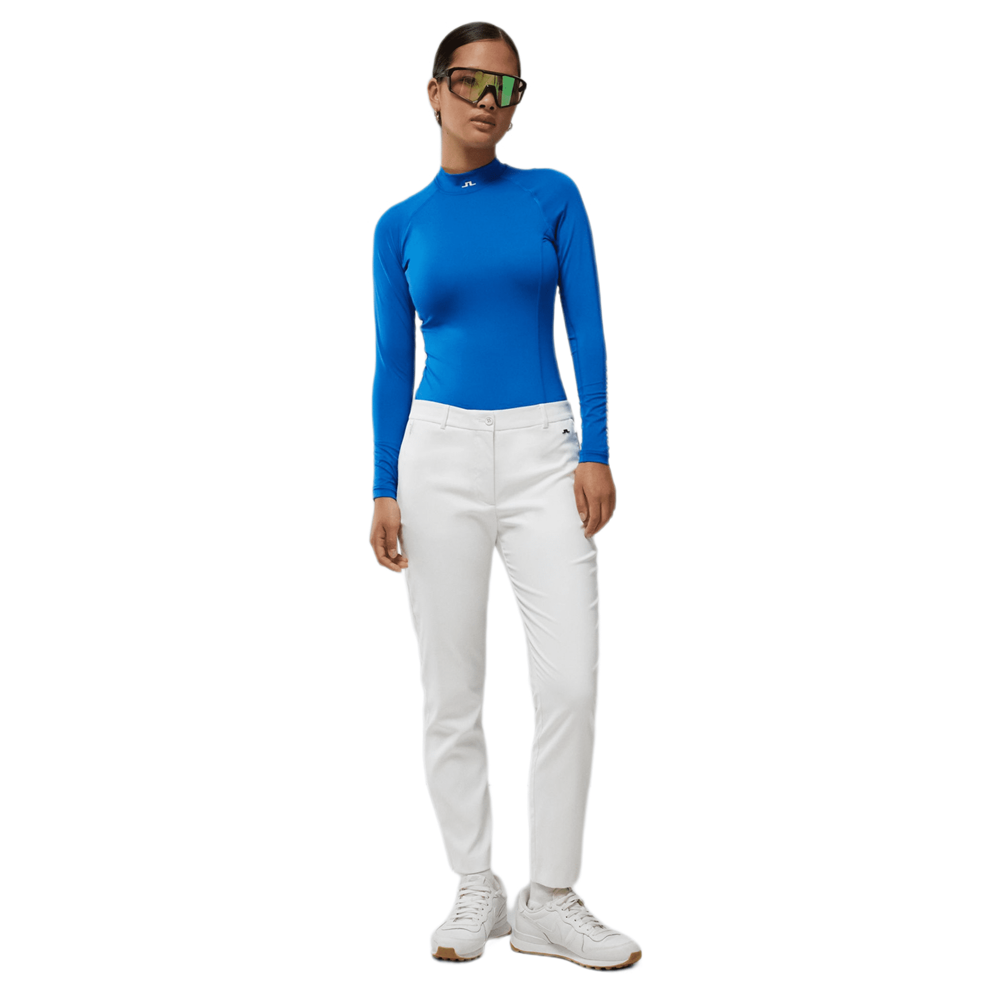 J. Lindeberg Asa Golf Top a compressione morbida Blu nautico Donna Donna