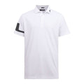 J. Lindeberg M Heath Regular Fit Golf Polo Uomo Bianco