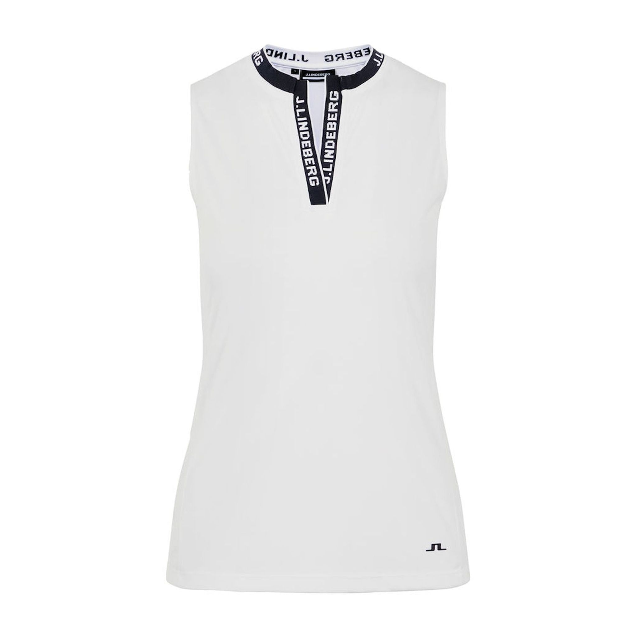 Maglia J. Lindeberg senza maniche W Leya White da donna