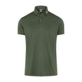 J. Lindeberg M Tour Tech Reg Fit SS Polo Thyme Green Melange Uomo