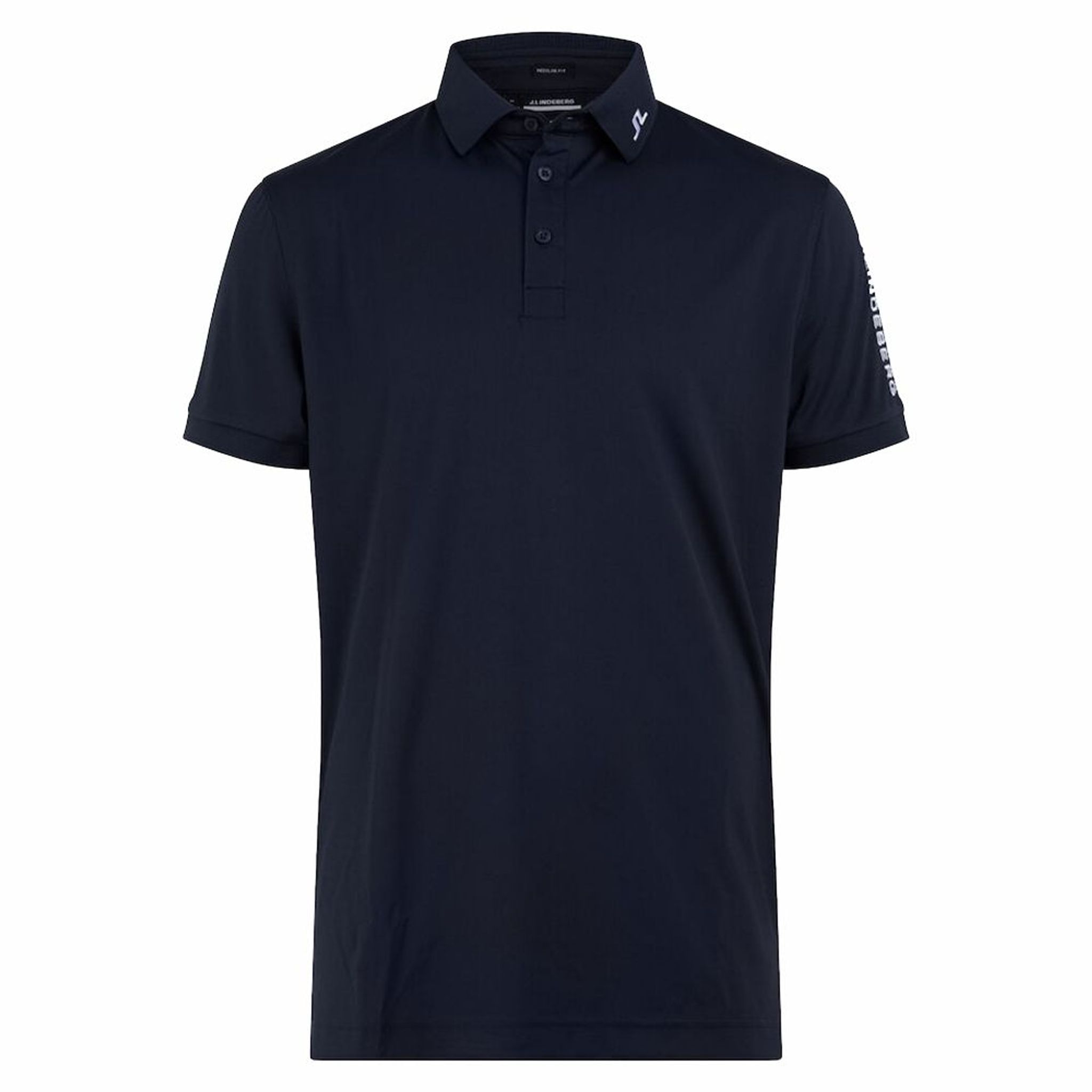 Polo da golf J. Lindeberg M Tour Tech Reg Fit nera da uomo