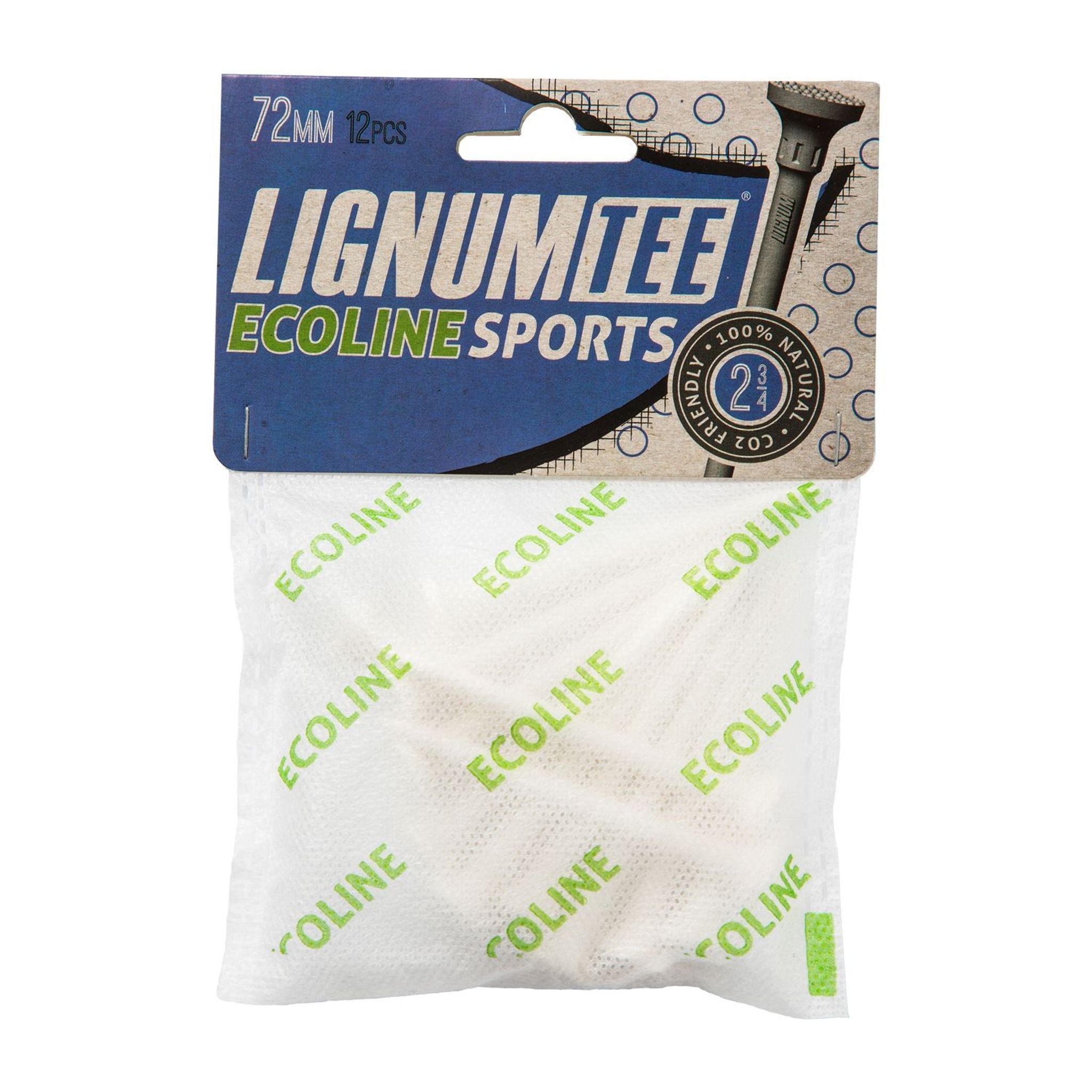 Lignum Eco 72mm Sport [12Tees] Bianco