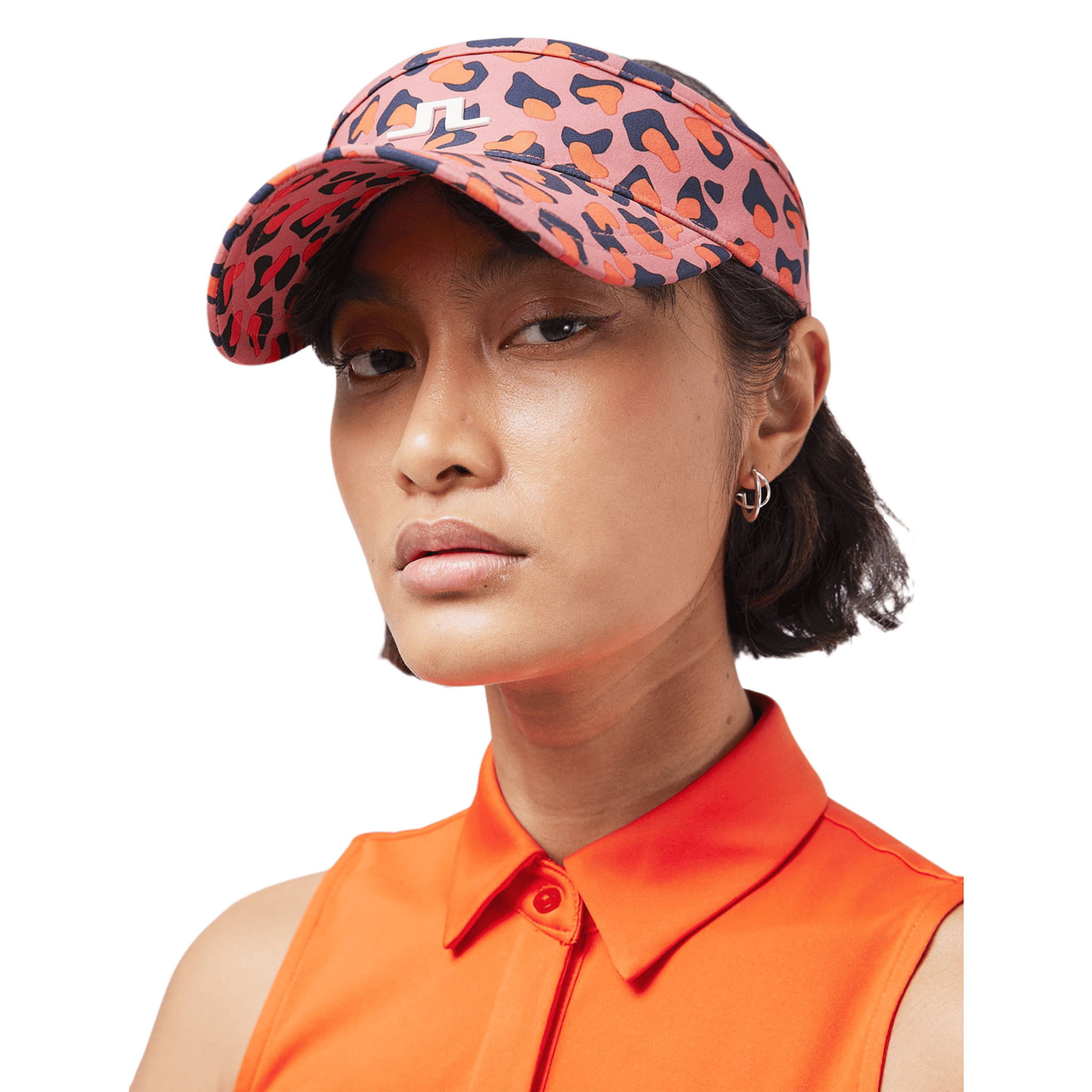 J. Lindeberg Bonnie Golf Visor Faded Rose Donna Donna