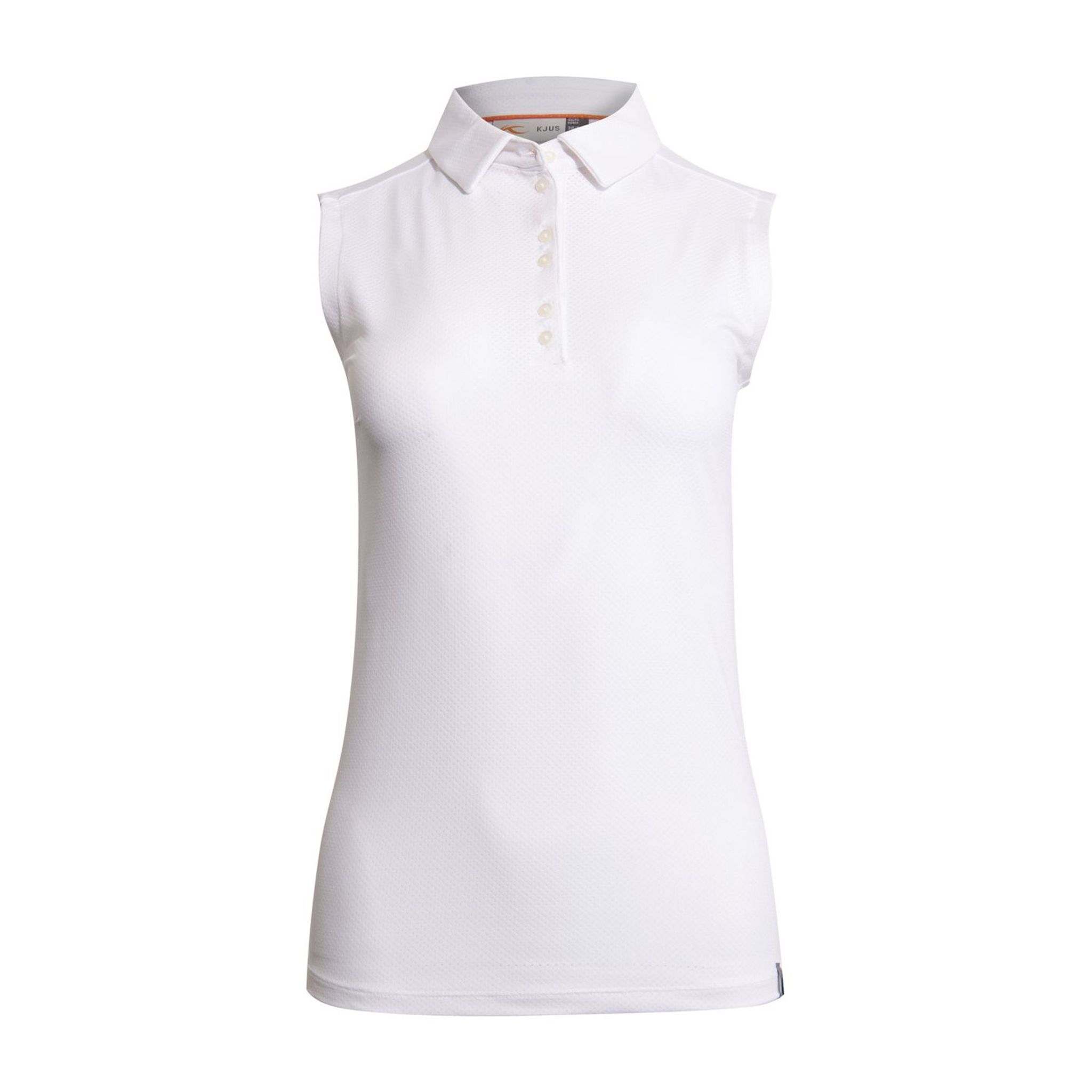 Kjus W Eve SL Polo bianca da donna