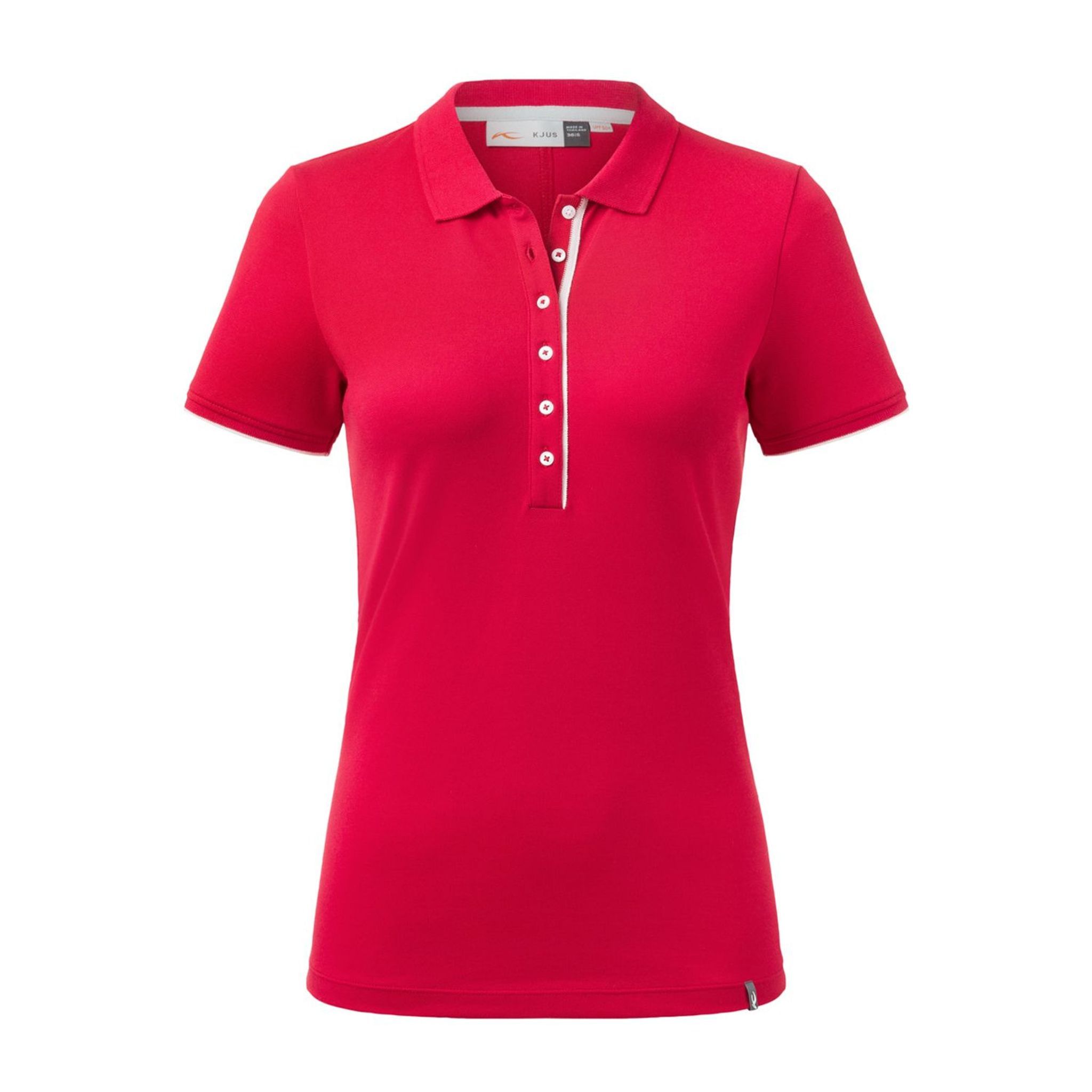 Polo Kjus W Sanna SS Jalapeno Rossa da donna