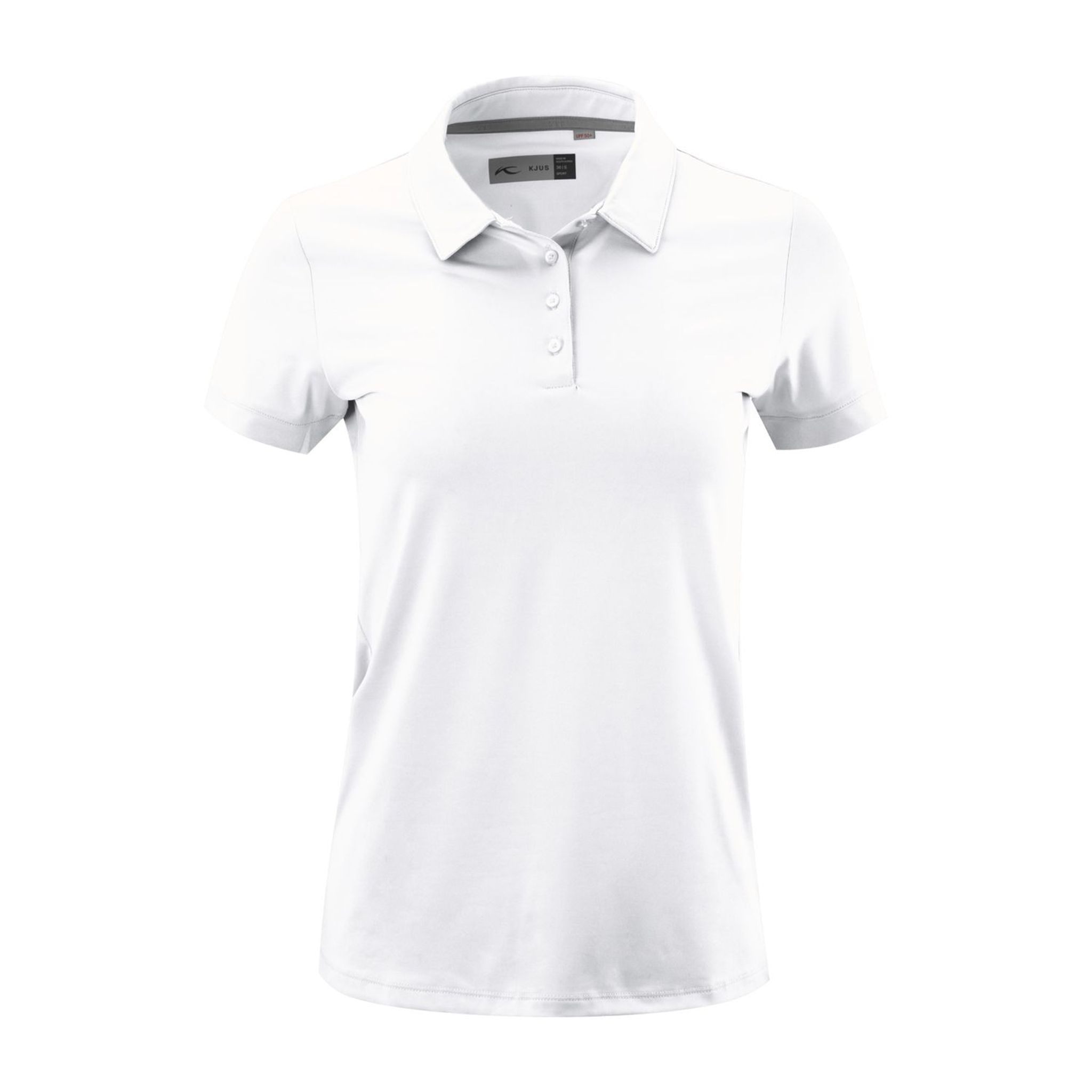 Kjus W Sora SS Polo Bianco Donna