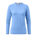 Kjus W Kicki Maglione con scollo a V Vista Blue Mel Donna