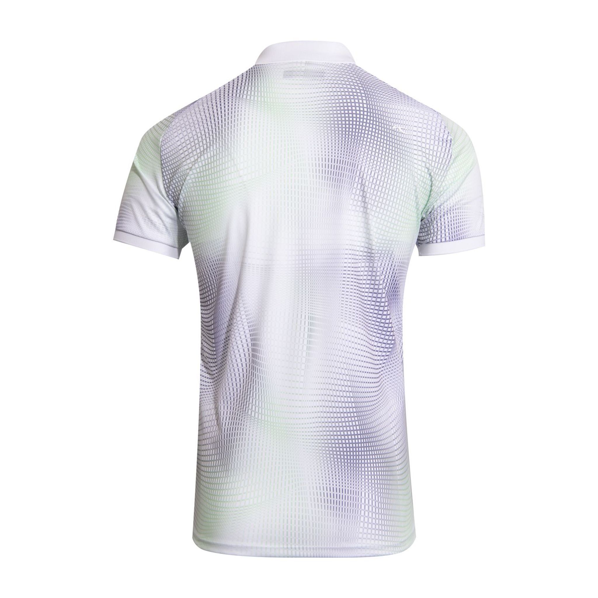 Polo Kjus M Spot Printed SS Bianco/Verde Primavera Uomo