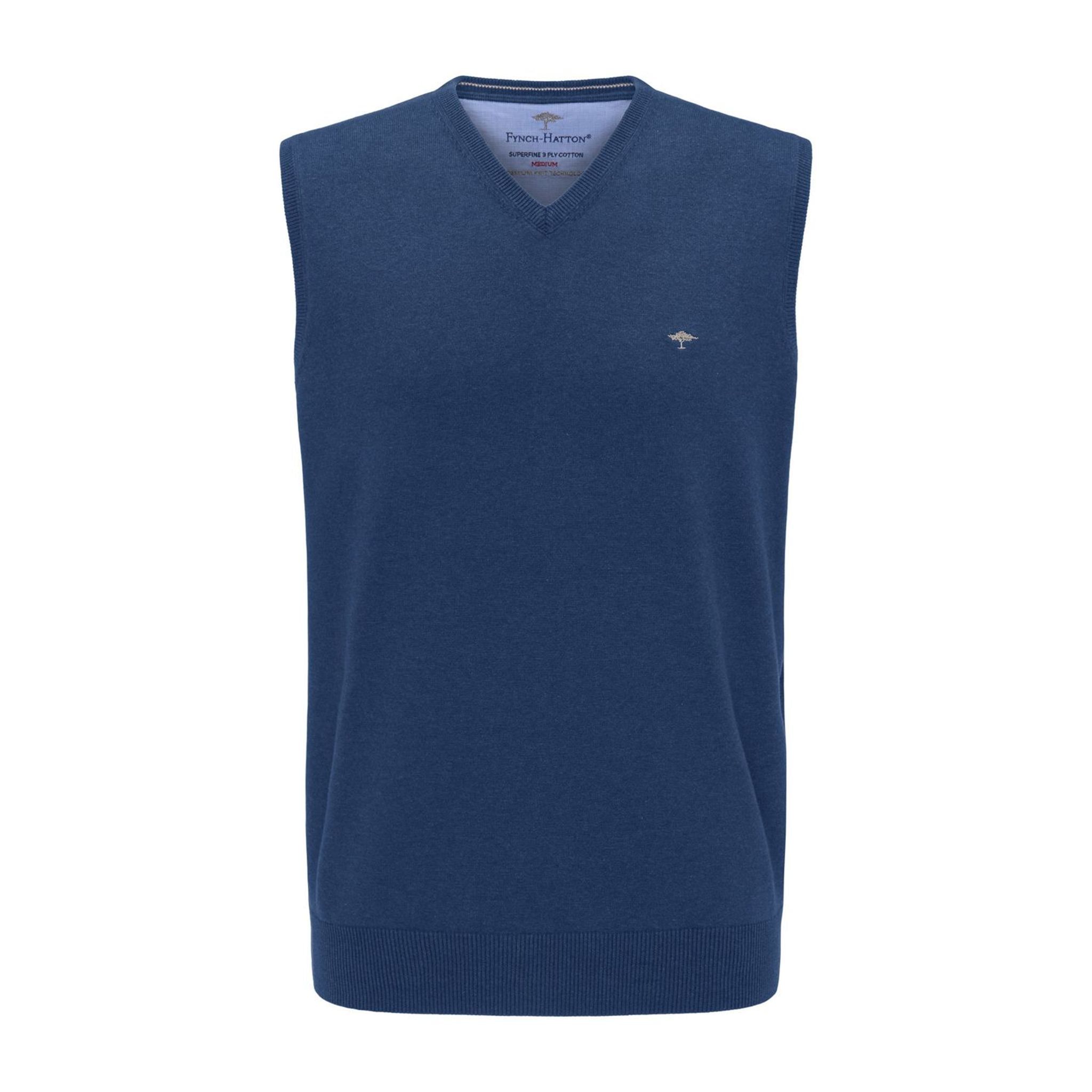 Fynch Hatton Pullunder blu uomo