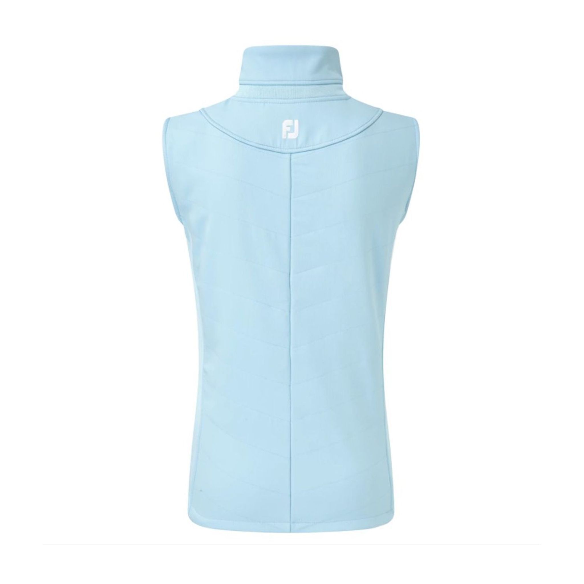 Footjoy W Gilet termico trapuntato blu/bianco da donna