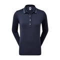 Footjoy W Polo termica manica lunga blu navy da donna