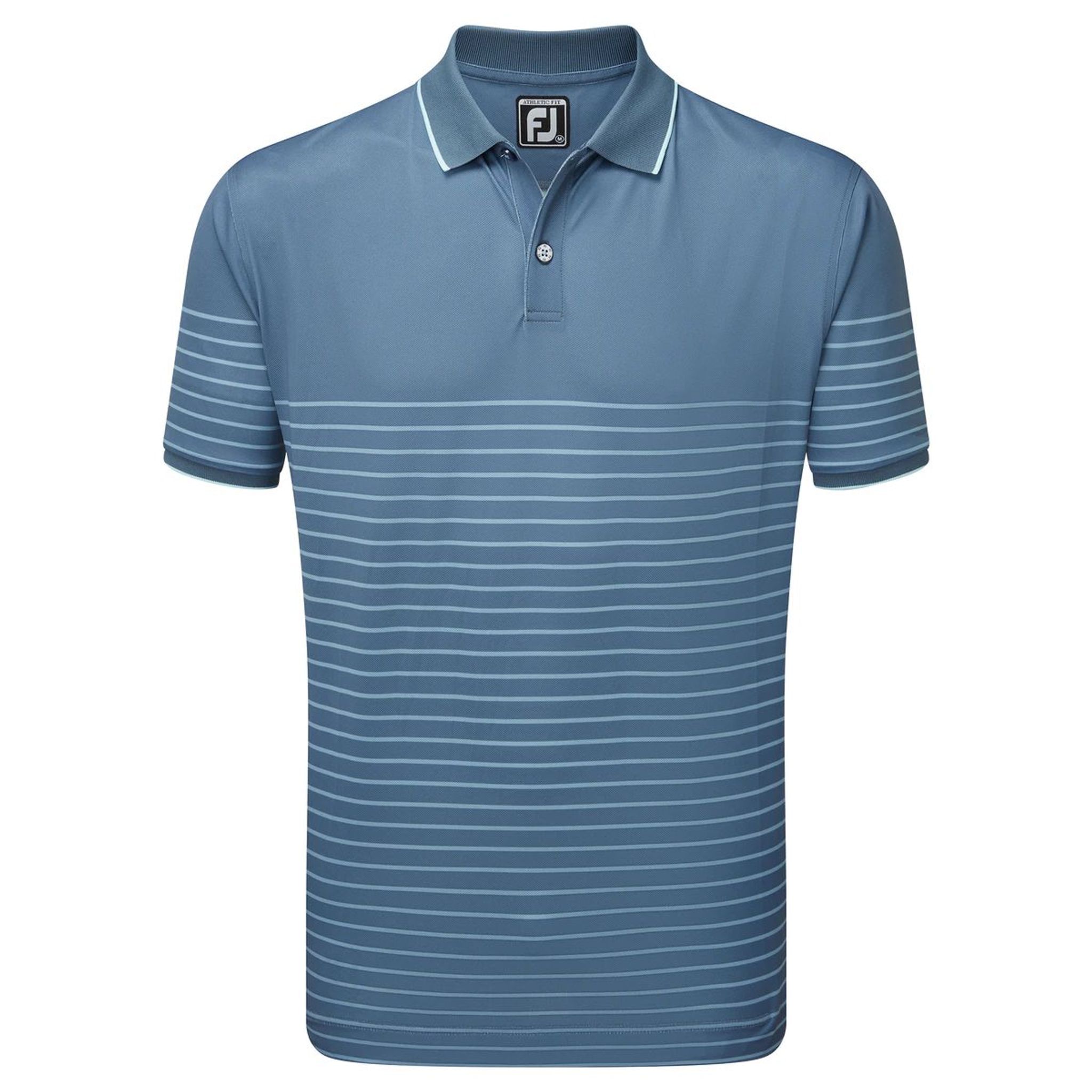 Polo da golf Footjoy Breton Stripe Pique da uomo