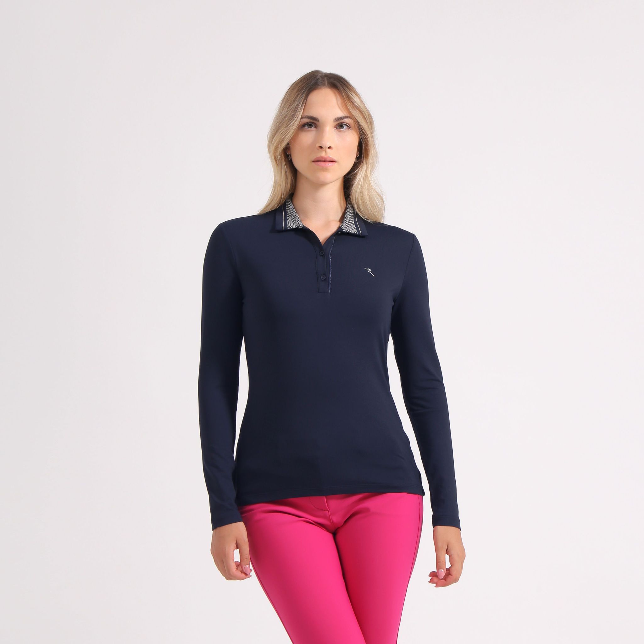 Polo Chervo Animus Donna Blu Scuro Donna