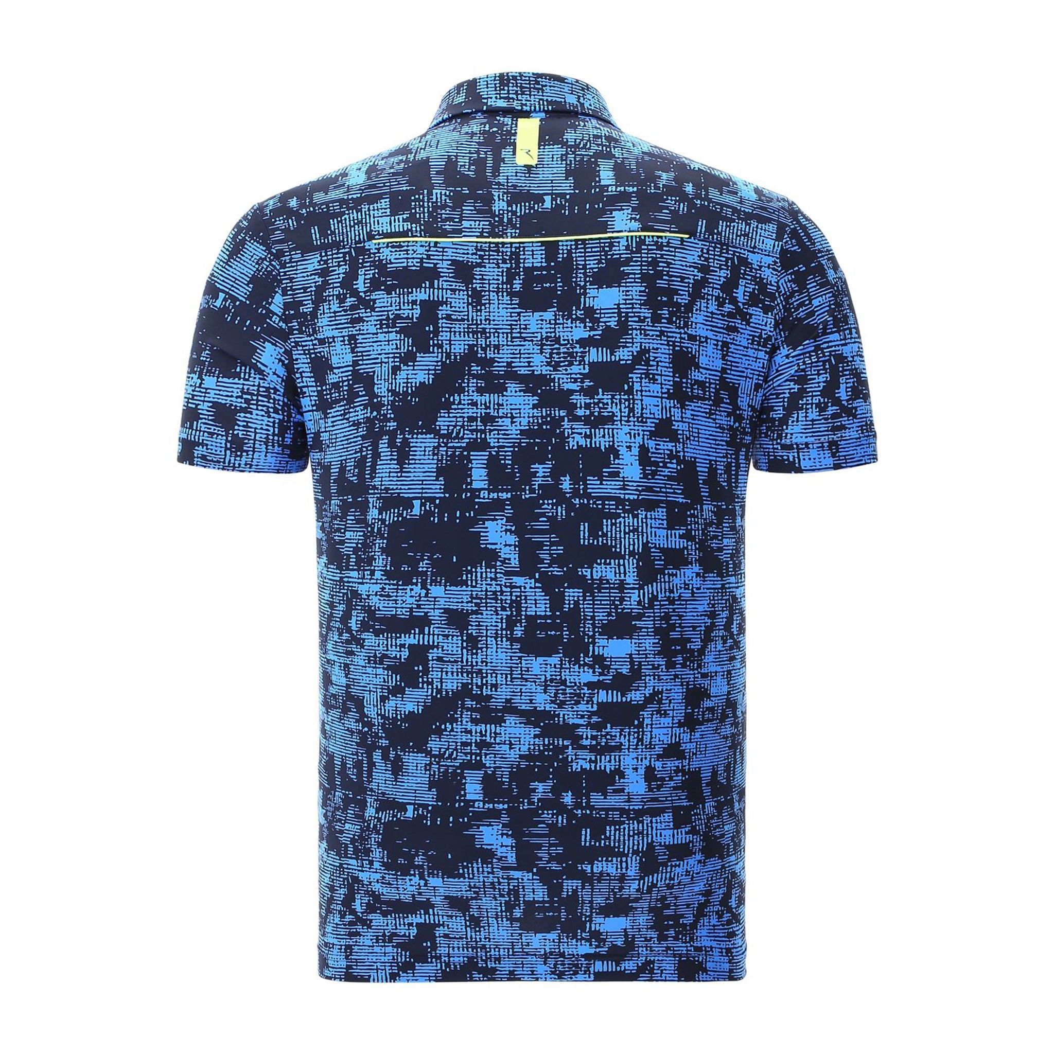 Chervo Polo Astratta Blu Uomo