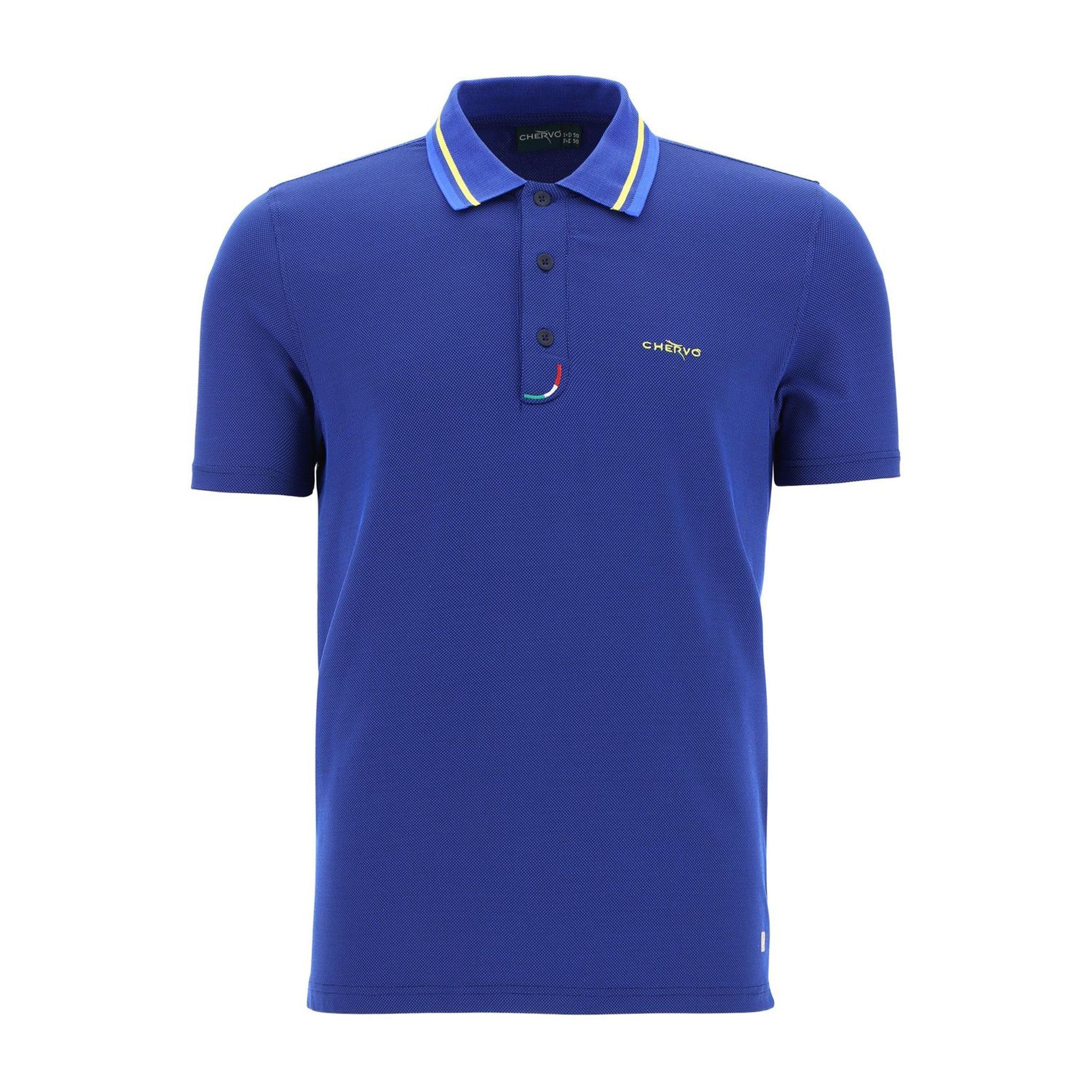 Chervo Arci SS Polo Blu Uomo