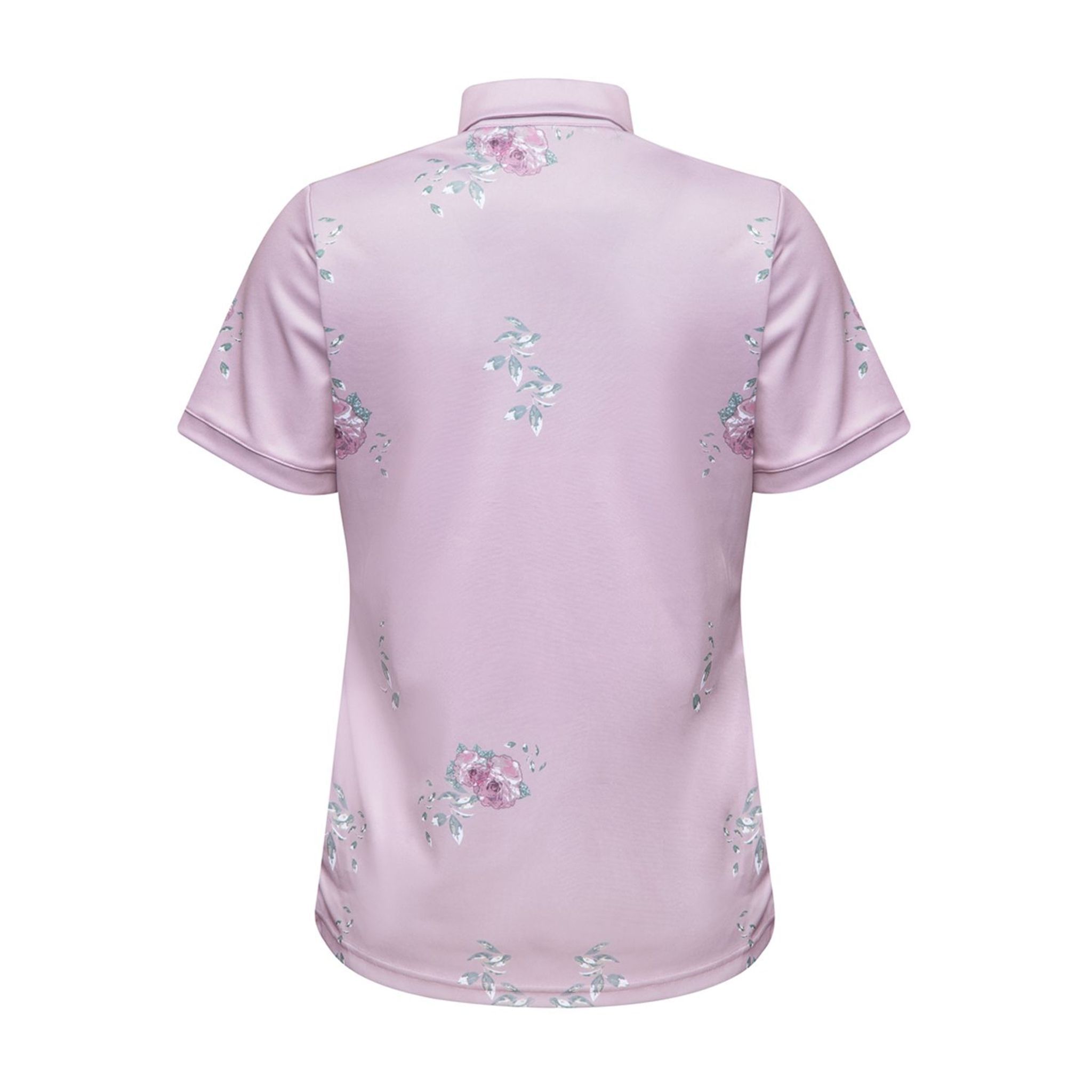 Cross Sportswear W Sally SS Polo Blossom Flower Donna