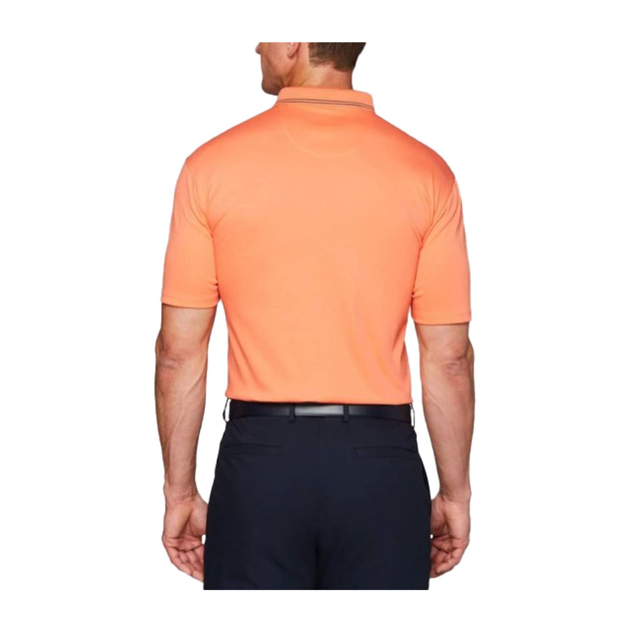 Callaway Solid Cotton Polo Fresh Salmon Uomo