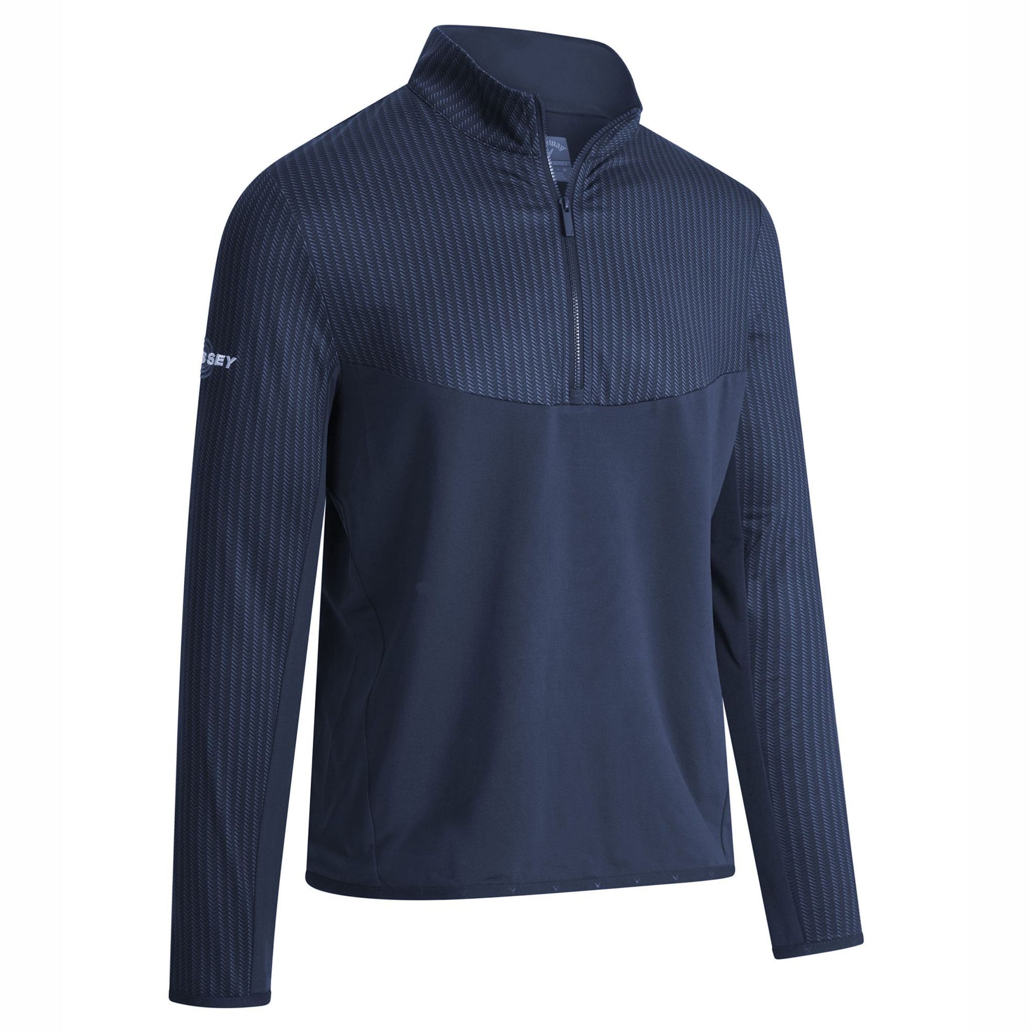 Callaway Emea Odyssey Fleece 1/4 Zip Golf Pullover Peacoat Uomo