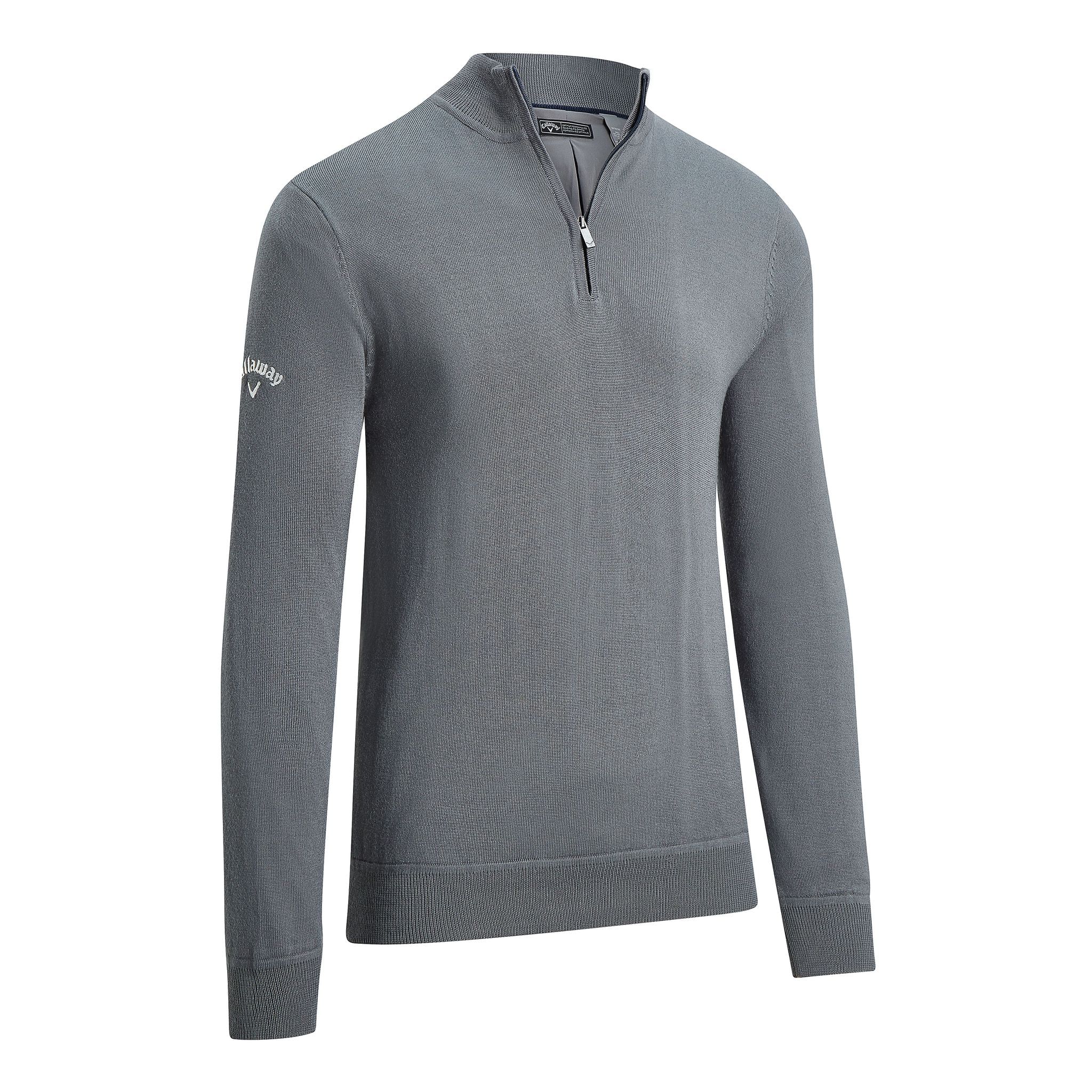 Maglione Callaway Windstopper con zip a 1/4 da uomo