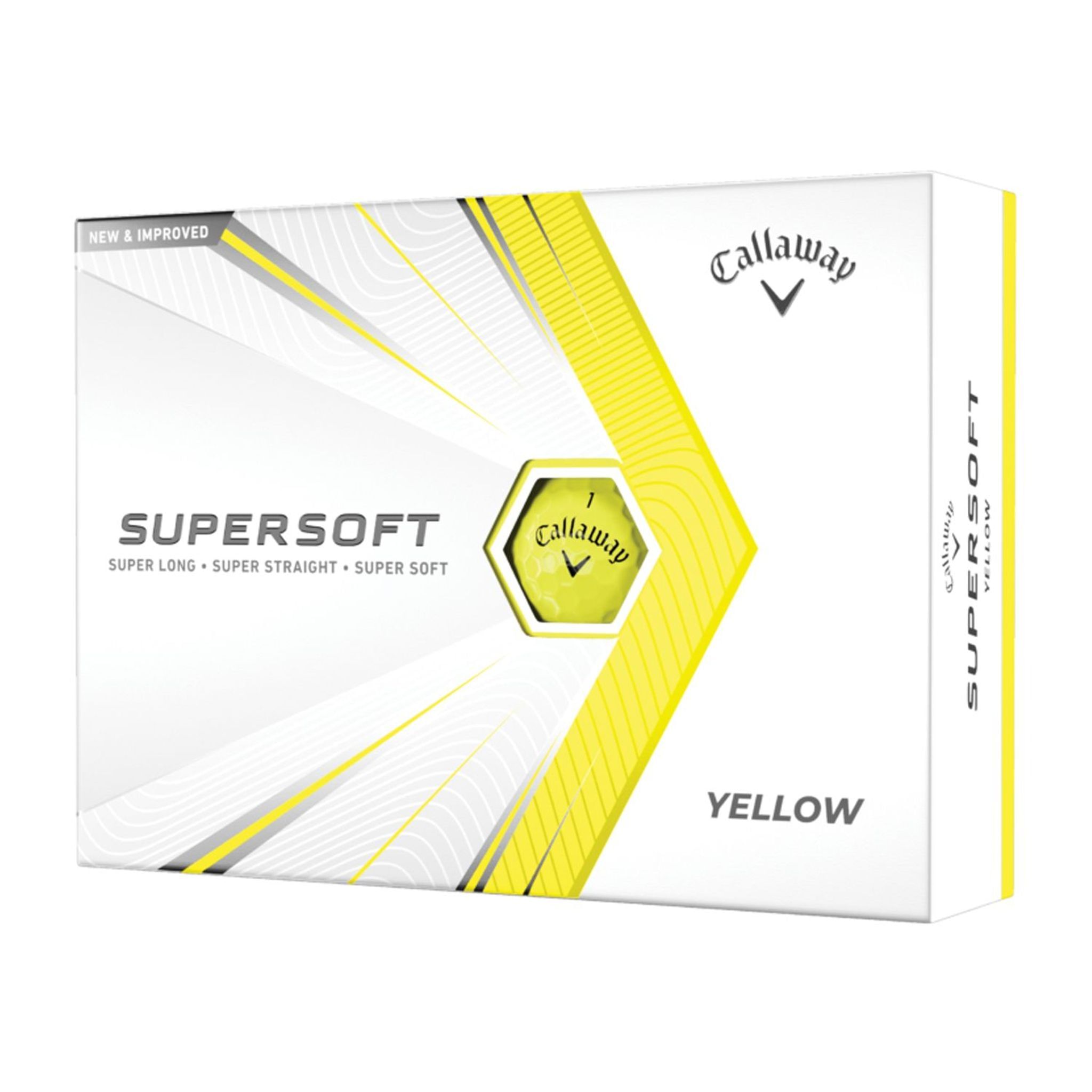 Palline da golf Callaway Supersoft opache (2021)