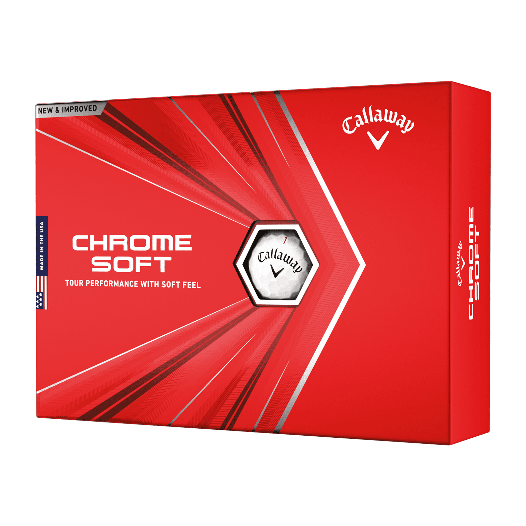 Callaway Chrome Soft (20) [12 palline] Bianco