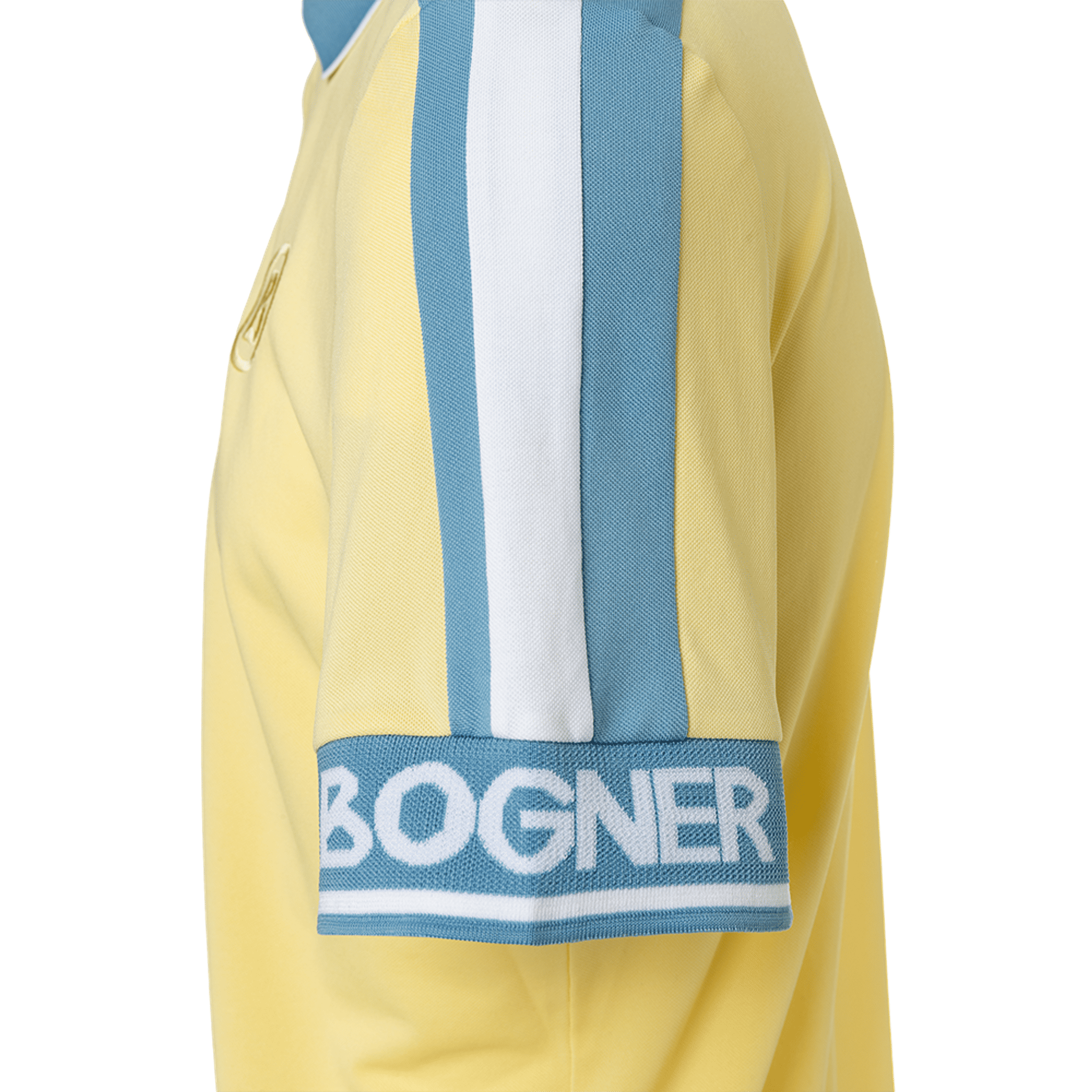 Bogner M Pinos Polo Giallo Pastello Uomo