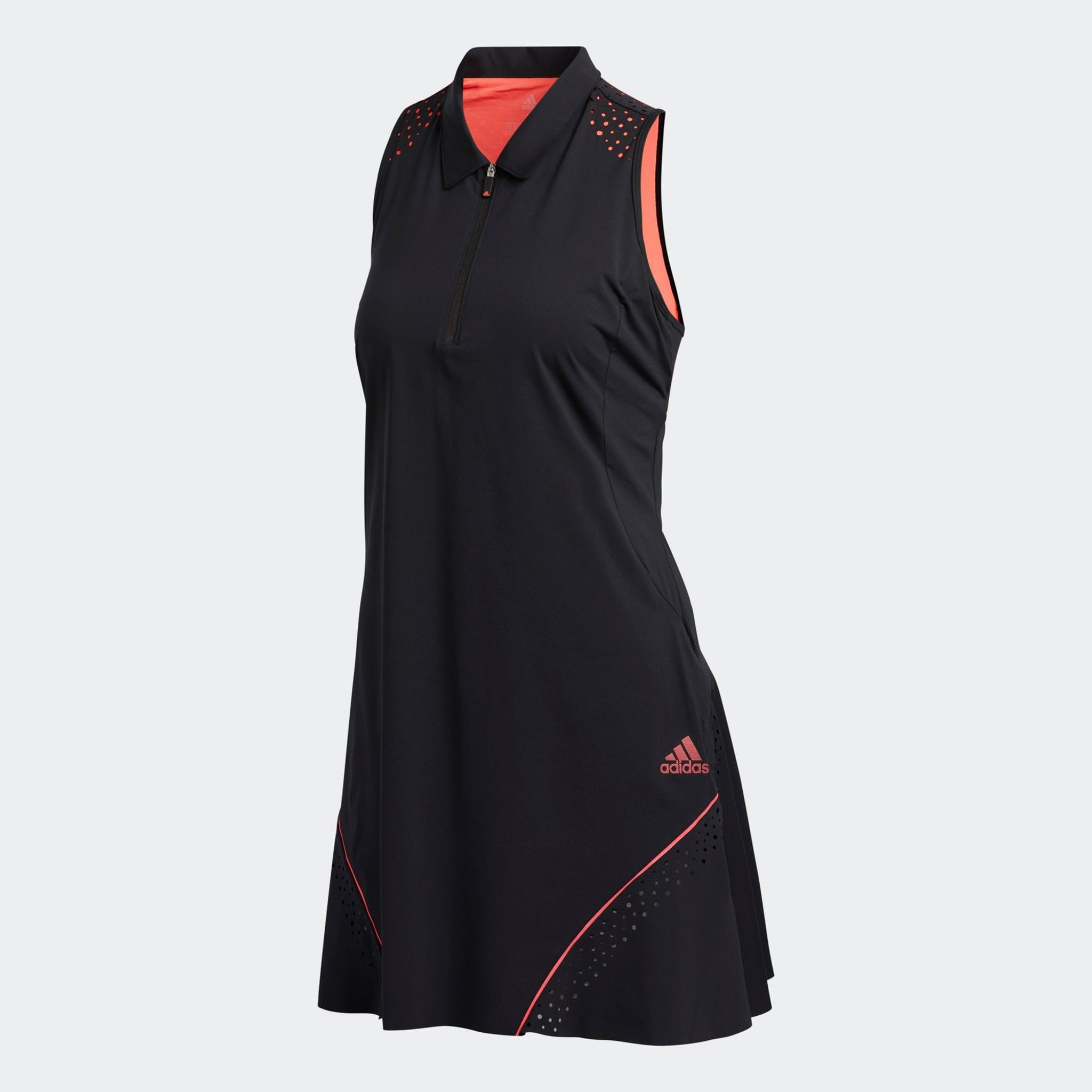 Adidas W Perforated Color Pop Dress Black Damen