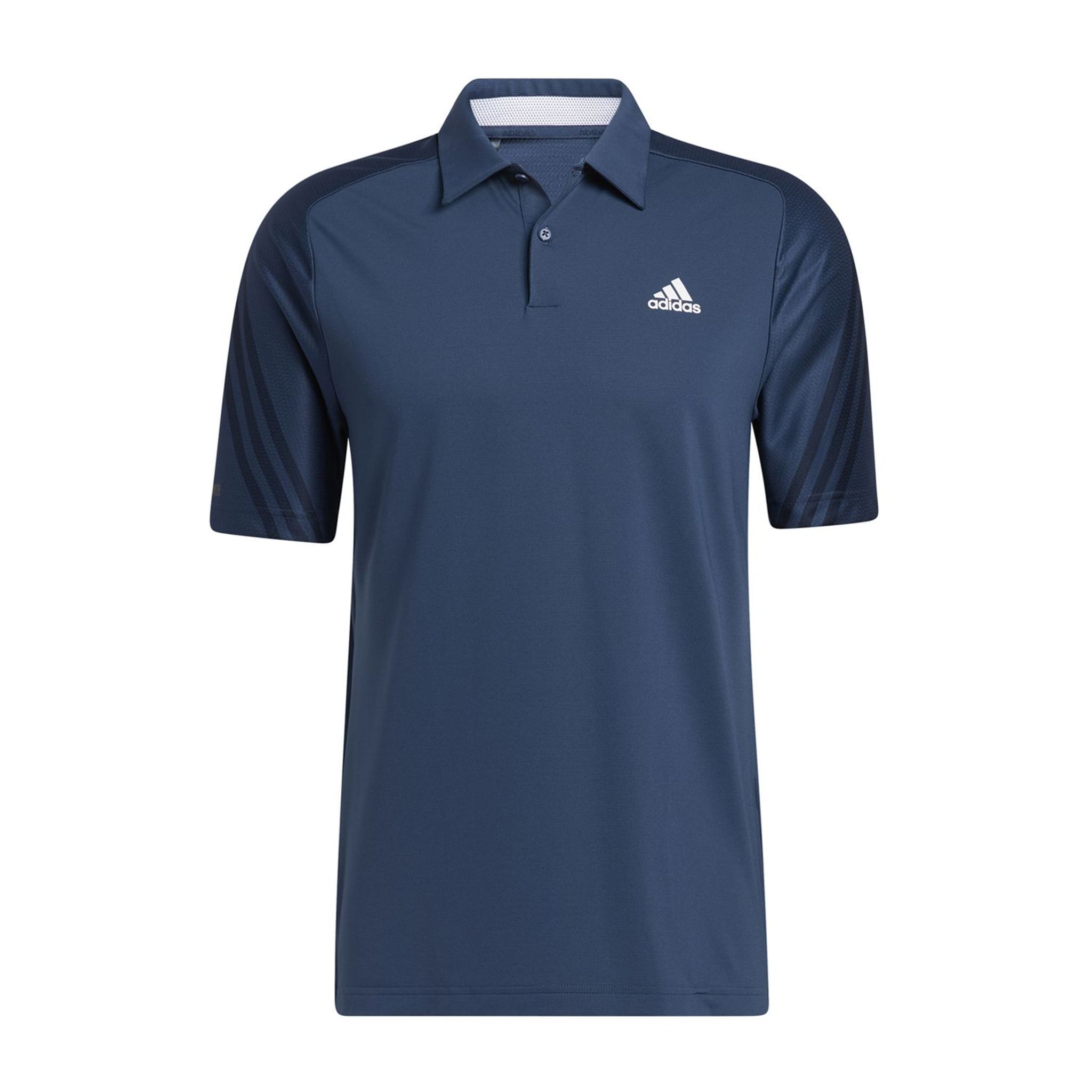 Adidas Heat.Rdy 3-Stripe SS Polo blu navy da uomo