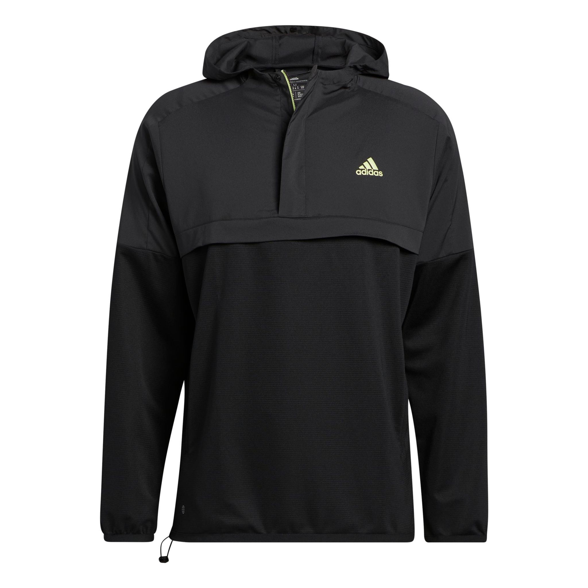 Adidas M Primeknit Quarter Zip Pullover Schwarz/Almost Li Herren