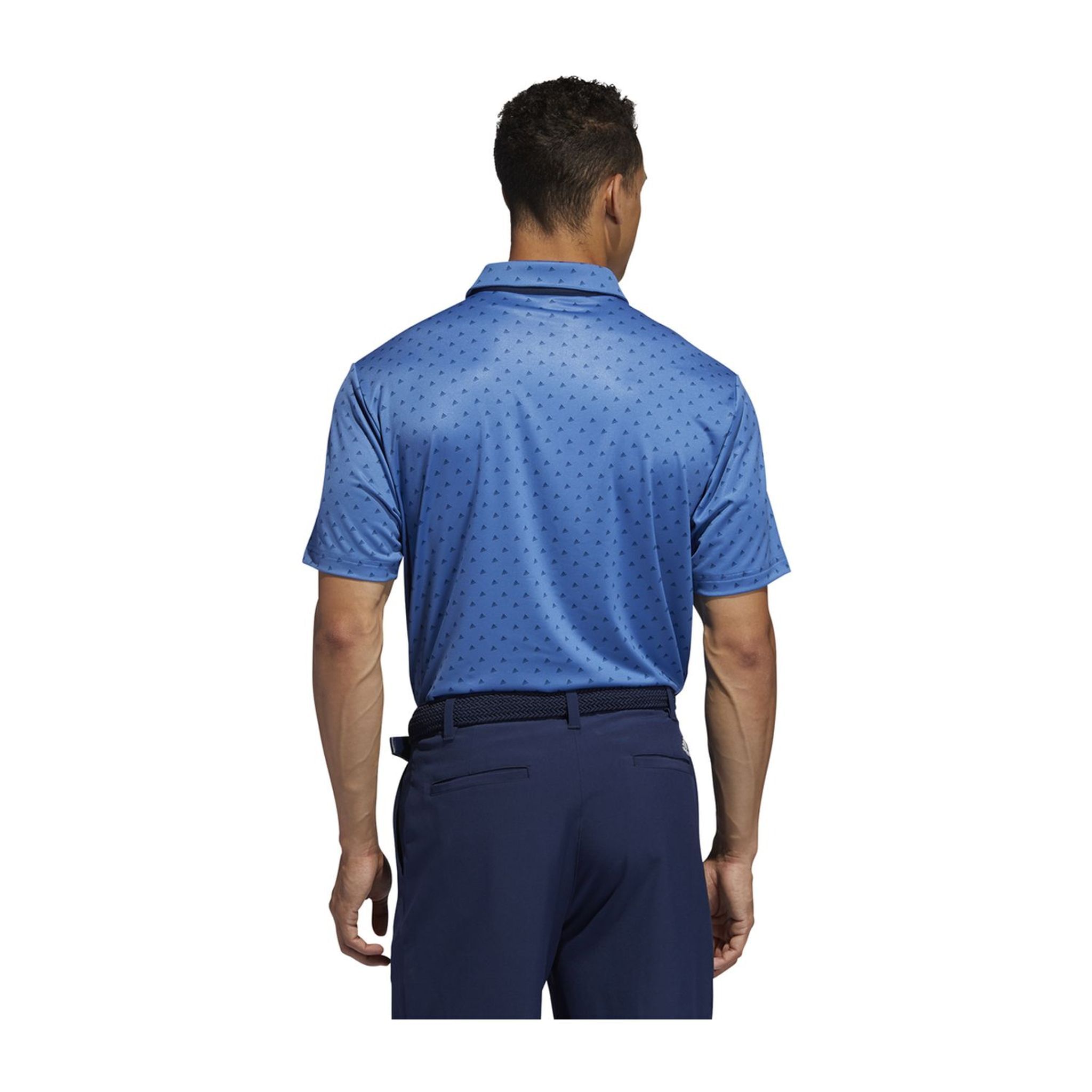 Adidas Ultimate365 Badge of Sport Polo Royal/Blu Navy Uomo