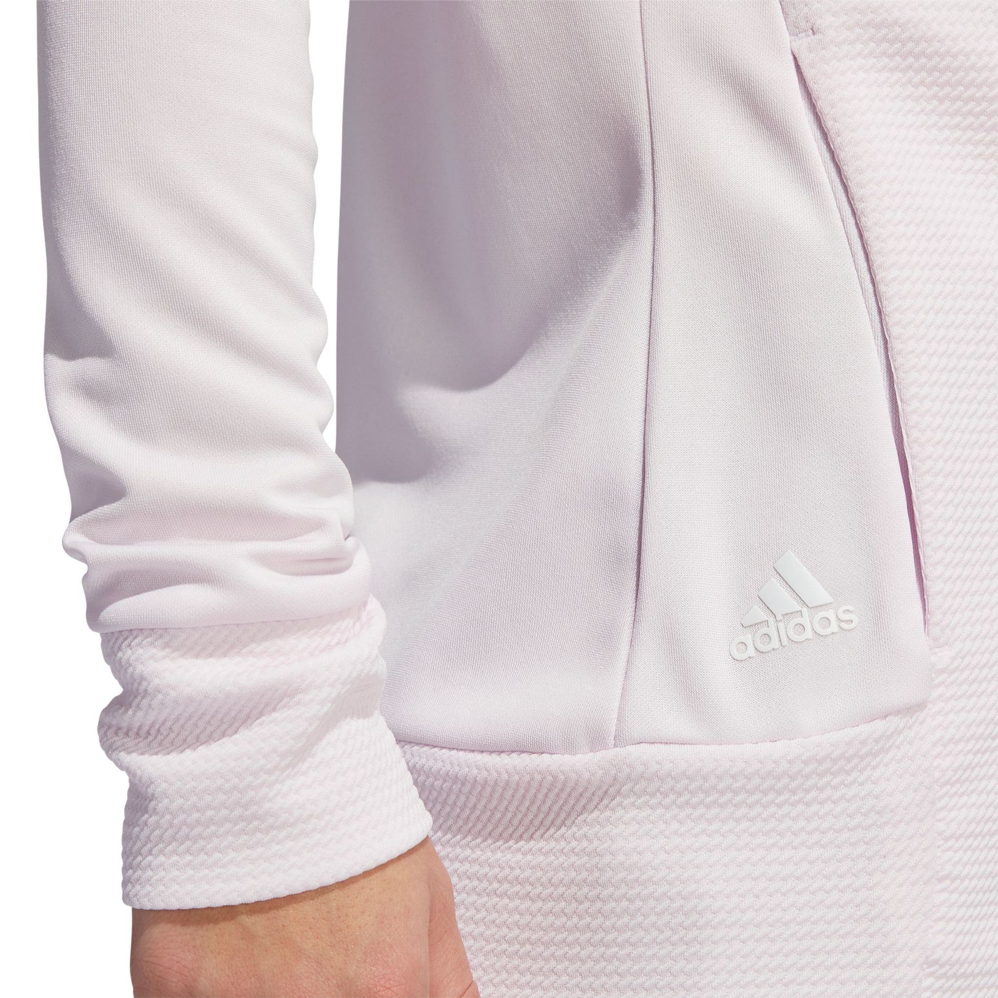 Adidas W Texture Full Zip Jacke Almost Pink Damen