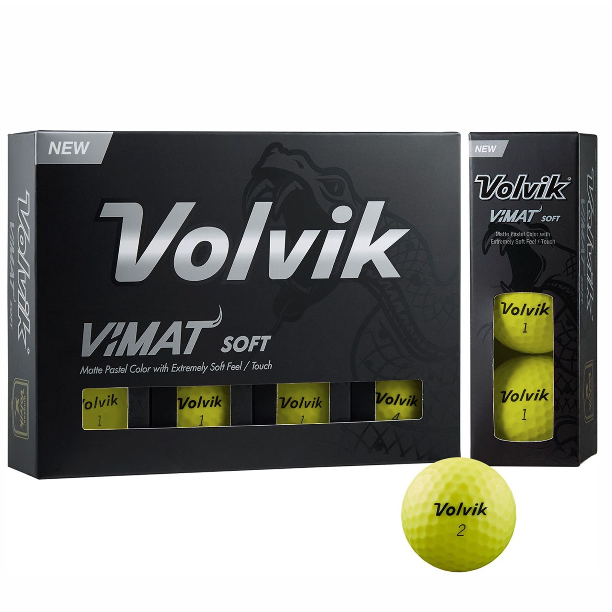 Volvik Vimat Soft 2022 12 Palline Giallo