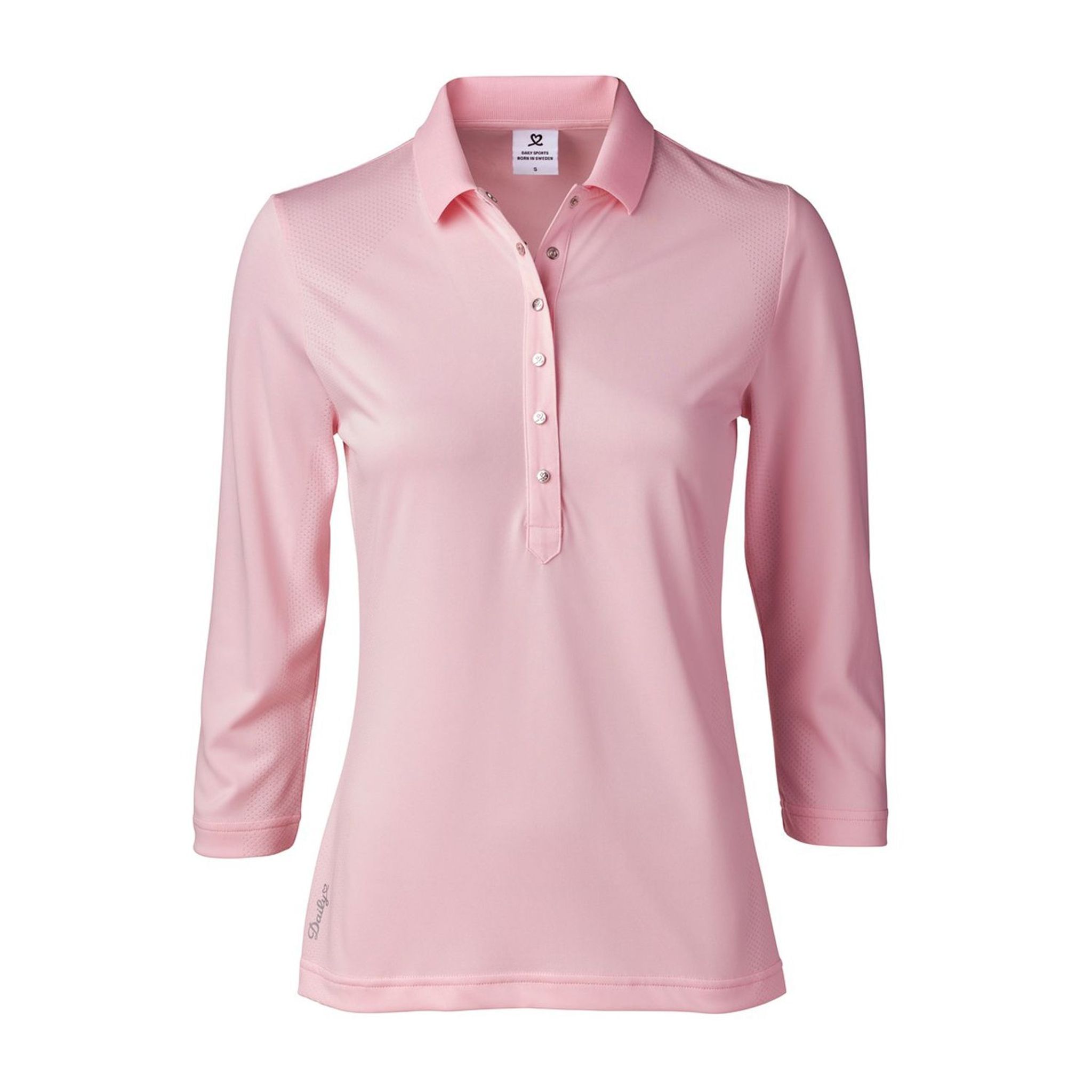 Polo da donna Daily Sports Mindy 3/4-Arm rosa da donna