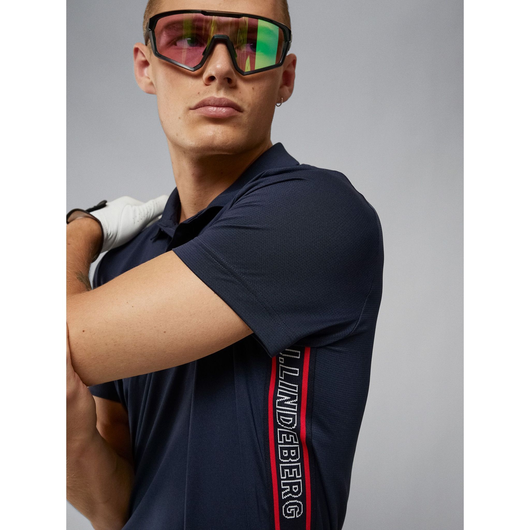 Polo da golf J. Lindeberg Diamond vestibilità regolare da uomo