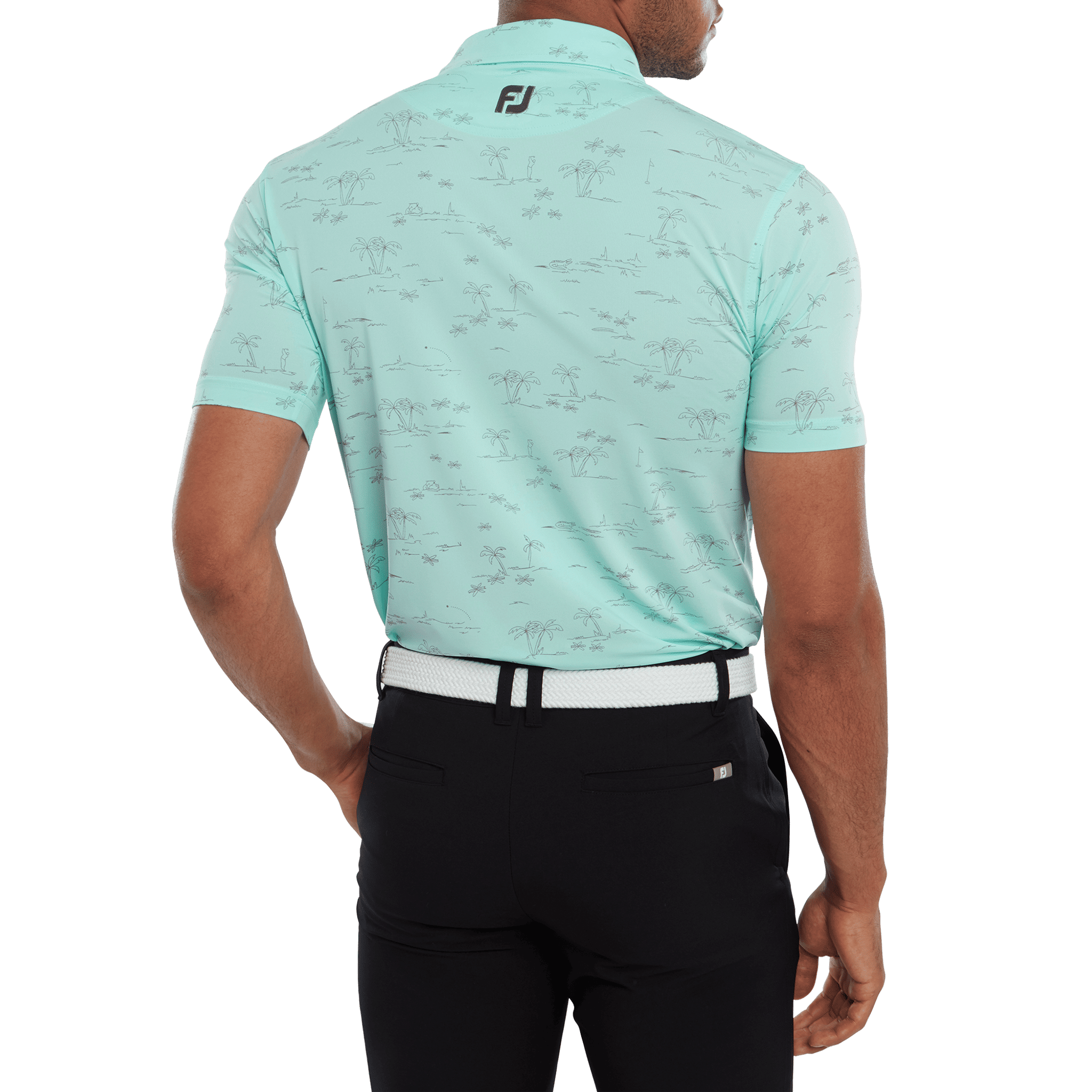 Polo da uomo Footjoy Tropic