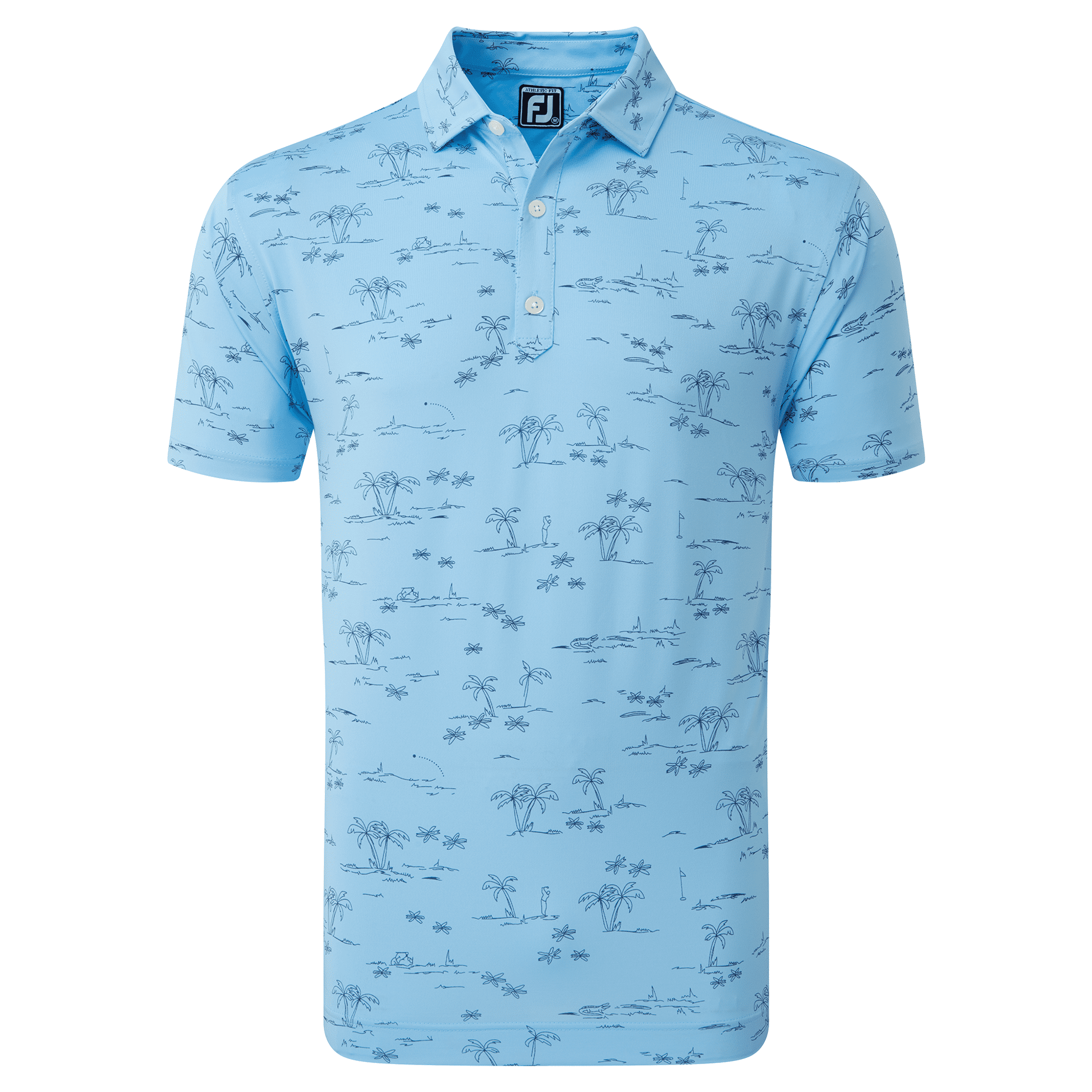 Polo da uomo Footjoy Tropic