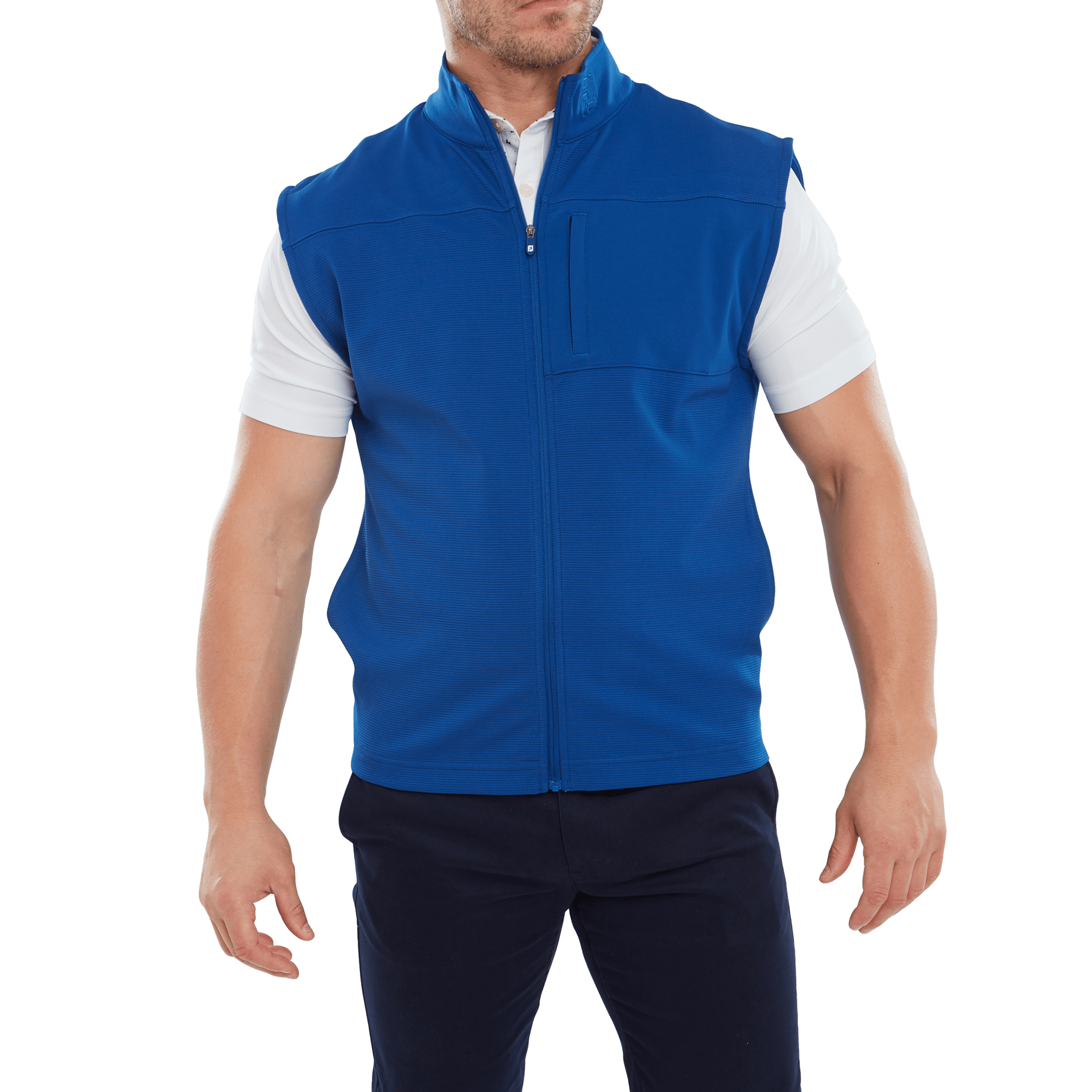 Gilet in maglia ottomana Footjoy da uomo