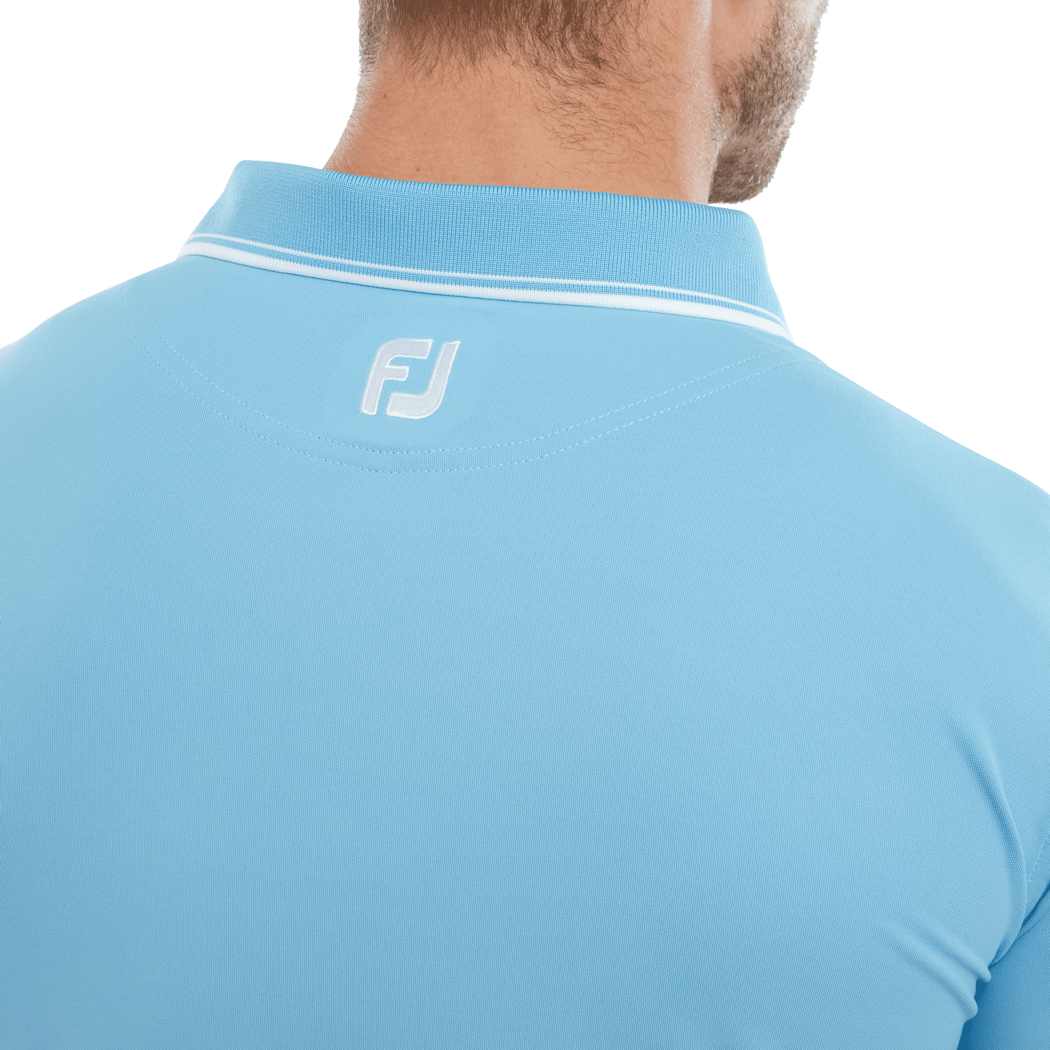 Polo da uomo a maniche lunghe con protezione solare leggera Footjoy