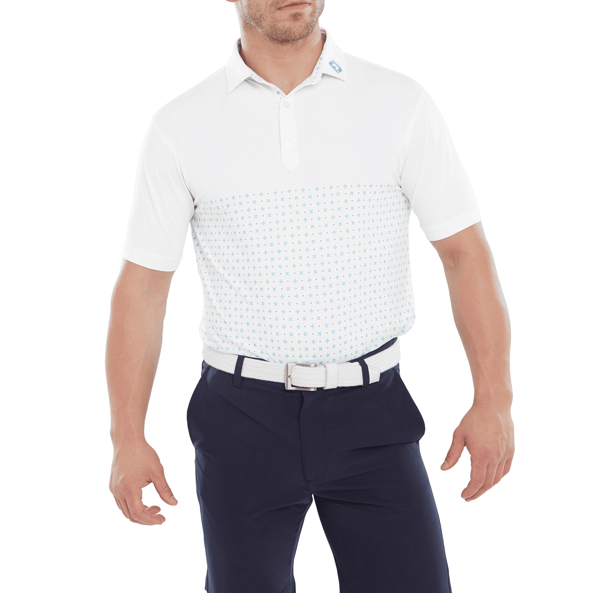 Polo uomo con foulard ingegnerizzato Footjoy