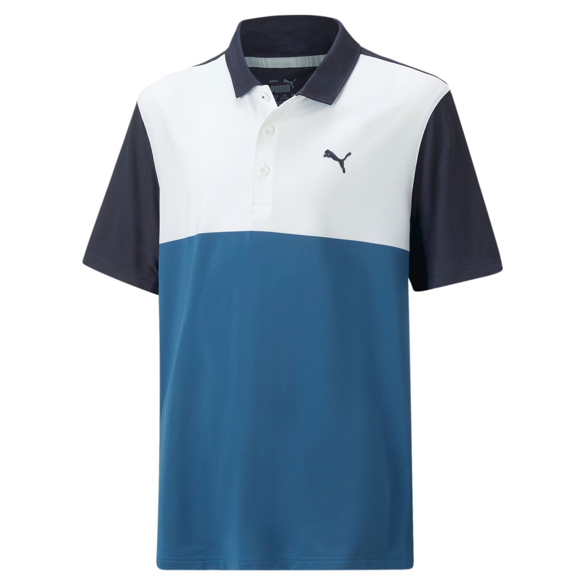 Polo Puma Cloudspun Colorblock da bambino