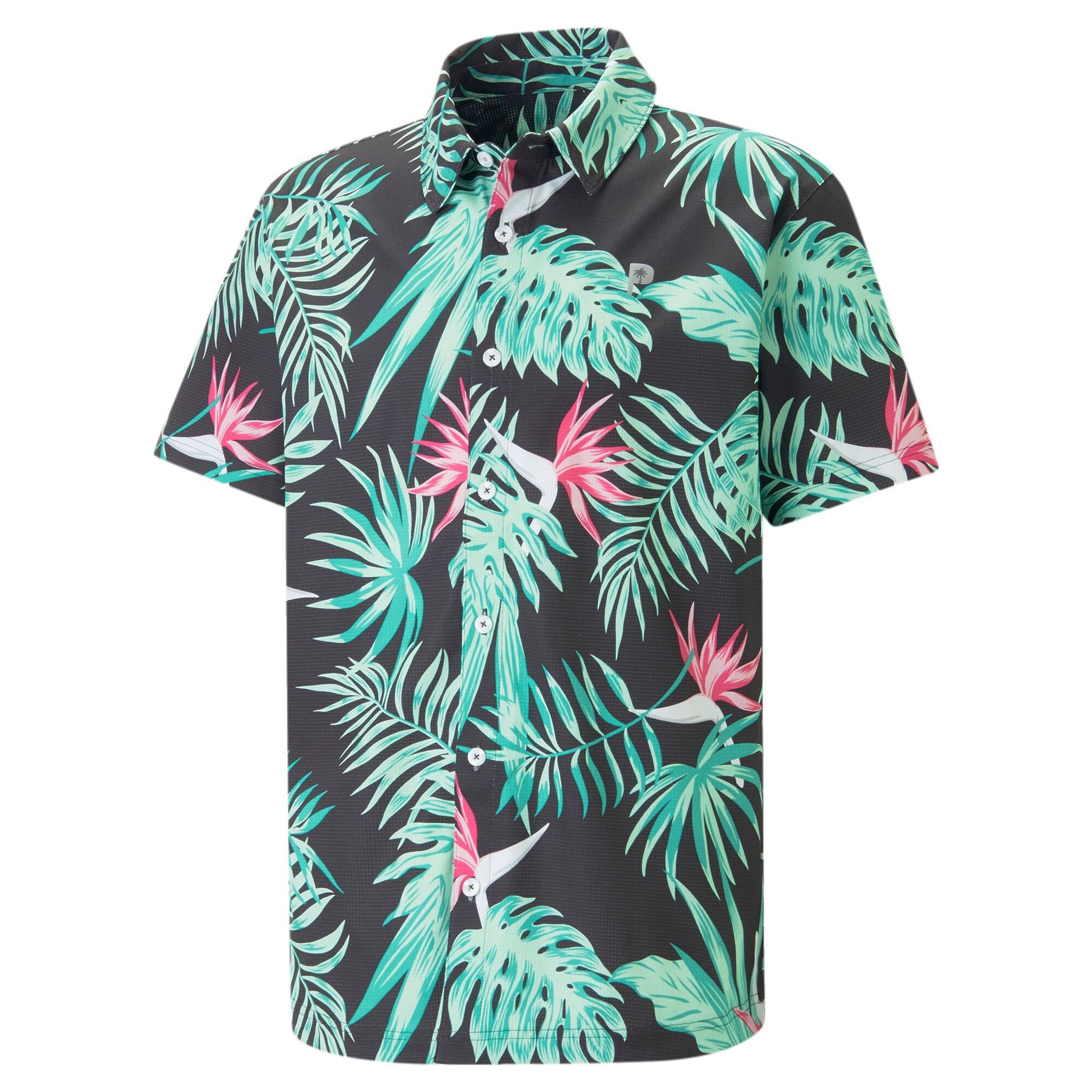 Camicia con bottoni Puma PTC Paradise da uomo