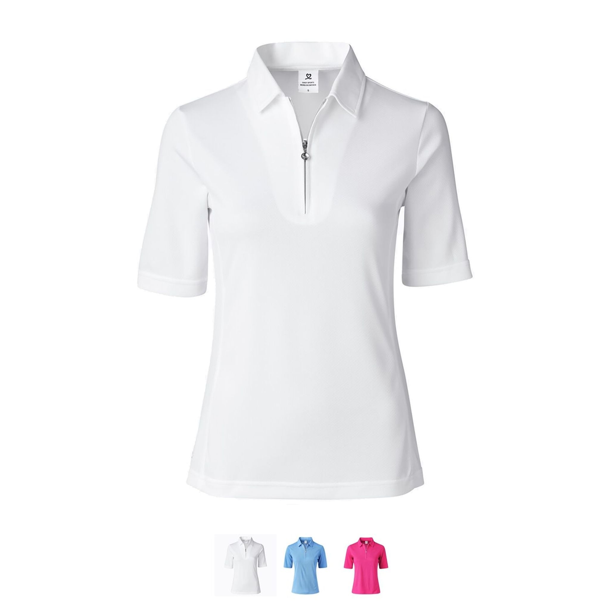 Daily Sports MACY 1/2S POLO SHIRT Pacific XS Donna