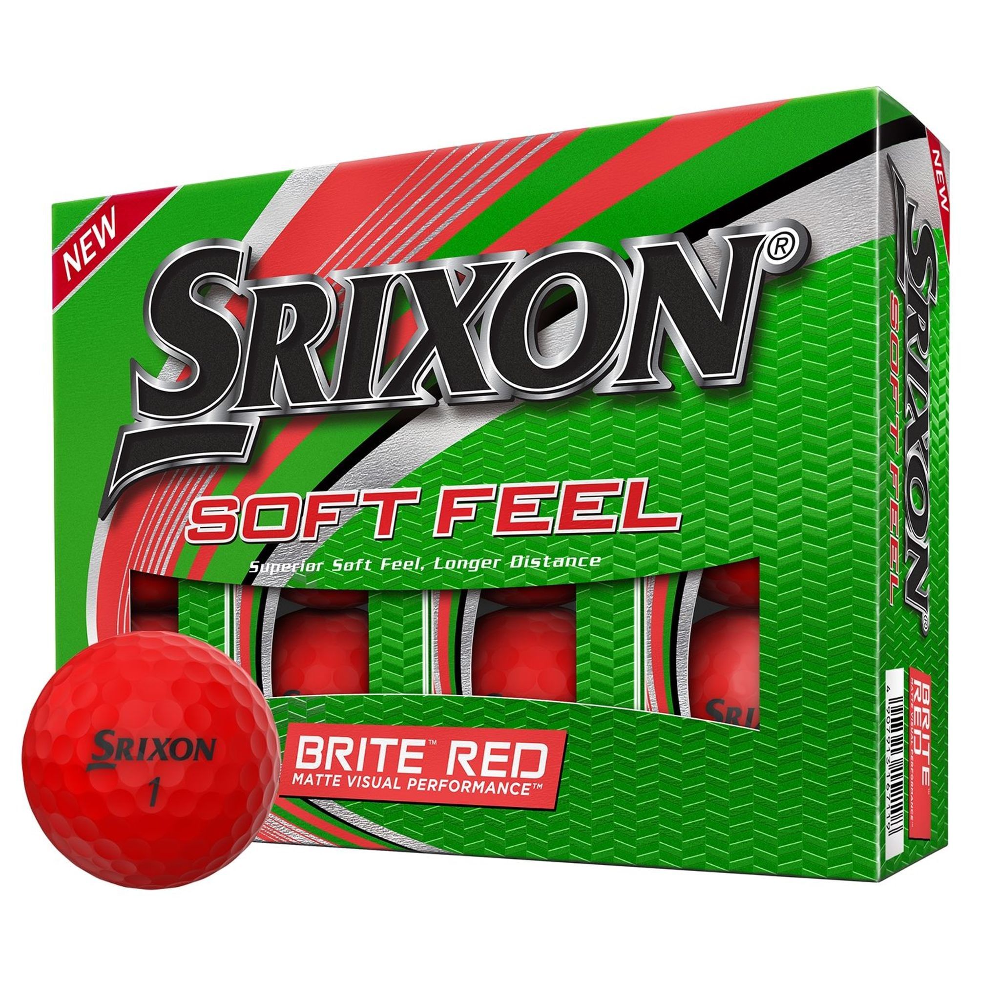 Srixon Soft Feel 12 Brite [12 palline] Arancione