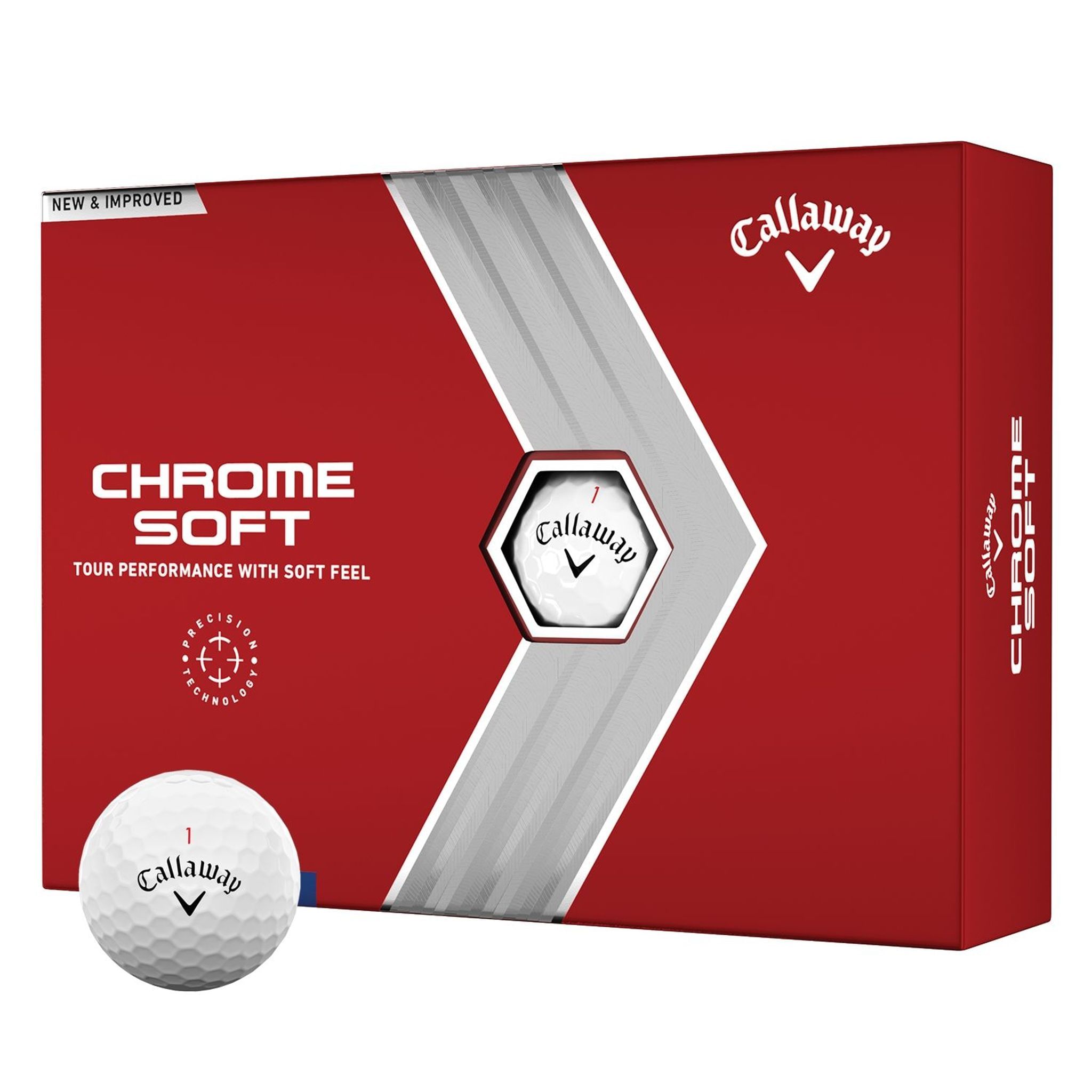 Palline da golf Callaway Chrome Soft (2022)