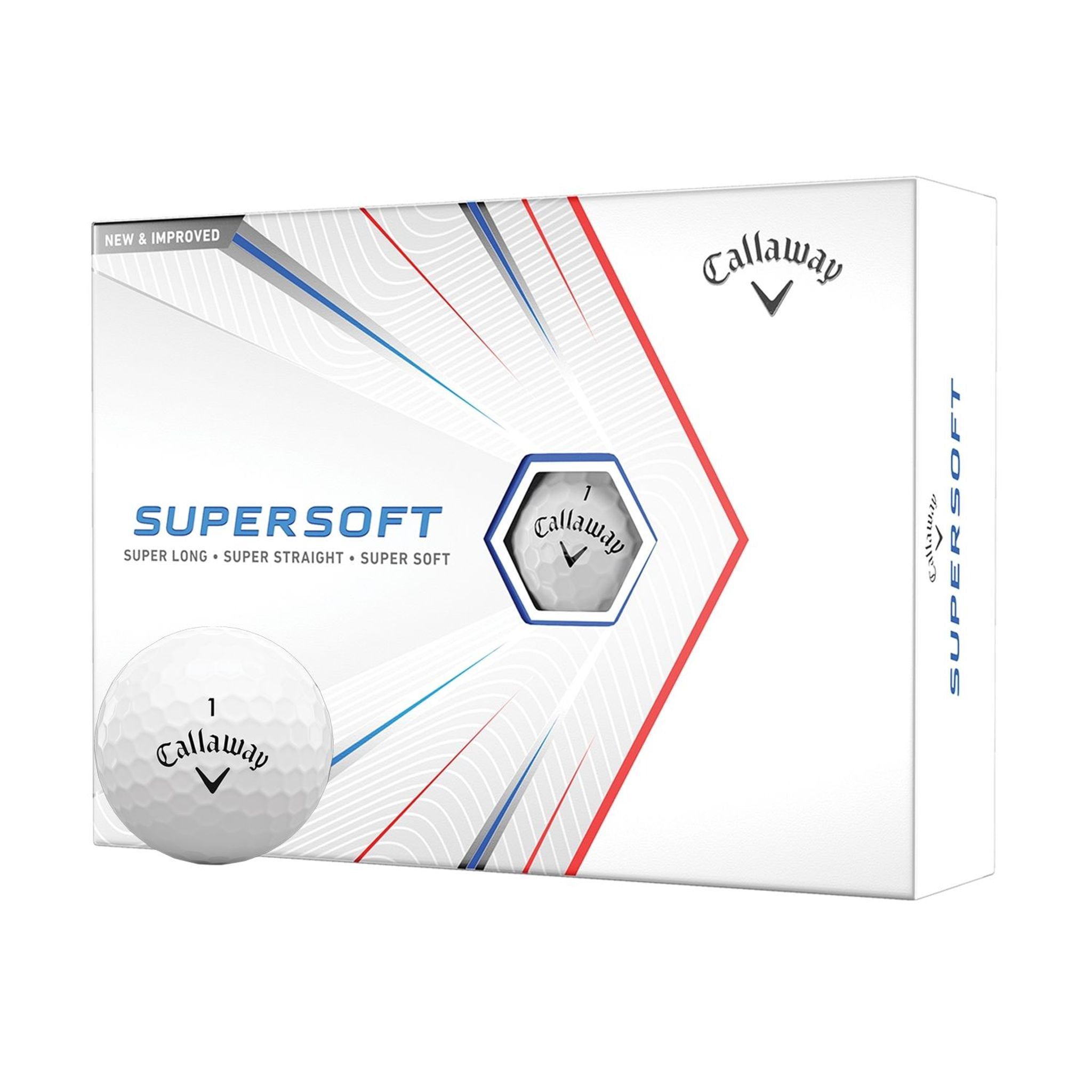 Palline da golf Callaway Supersoft opache (2021)