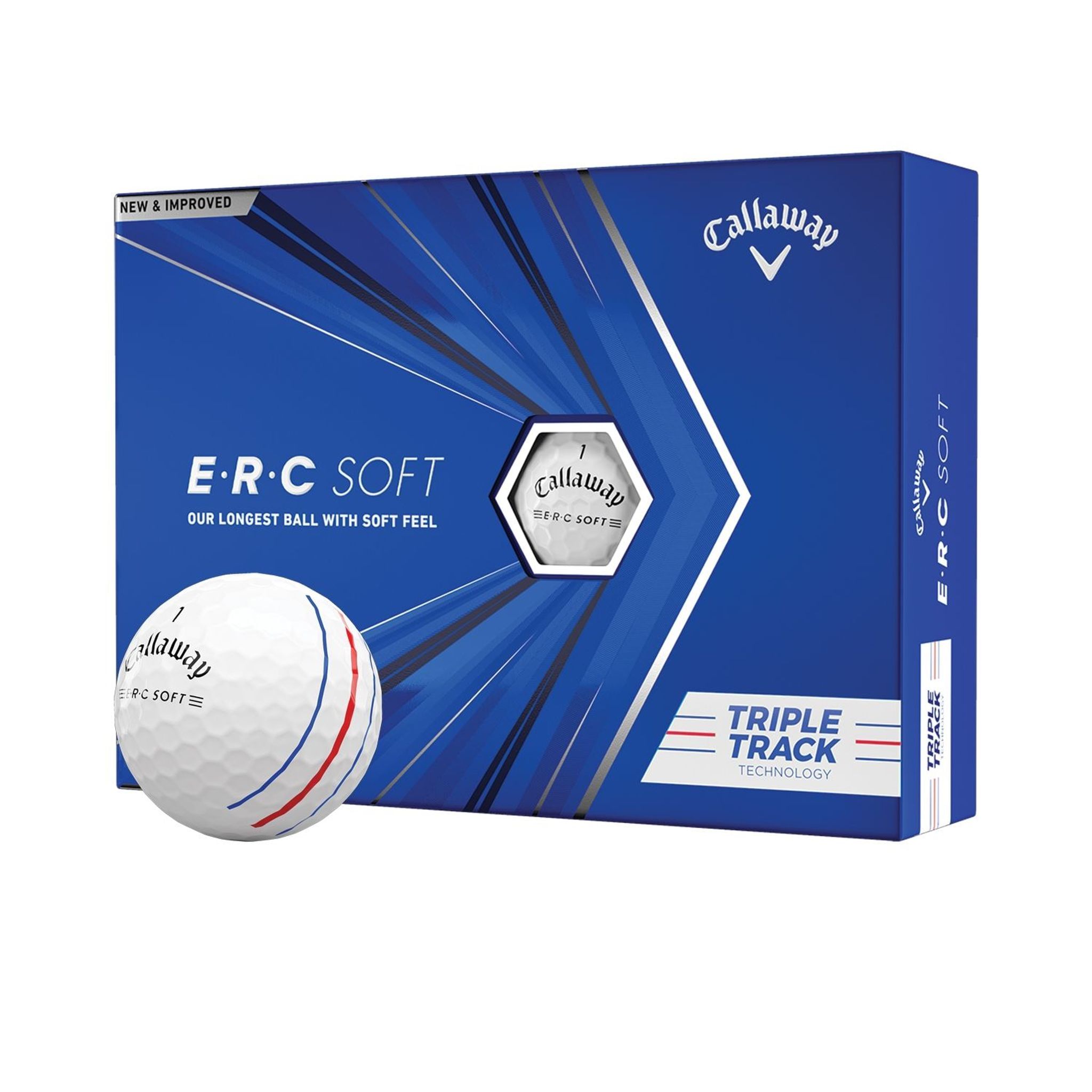 Palline da golf Callaway ERC Soft Triple Track