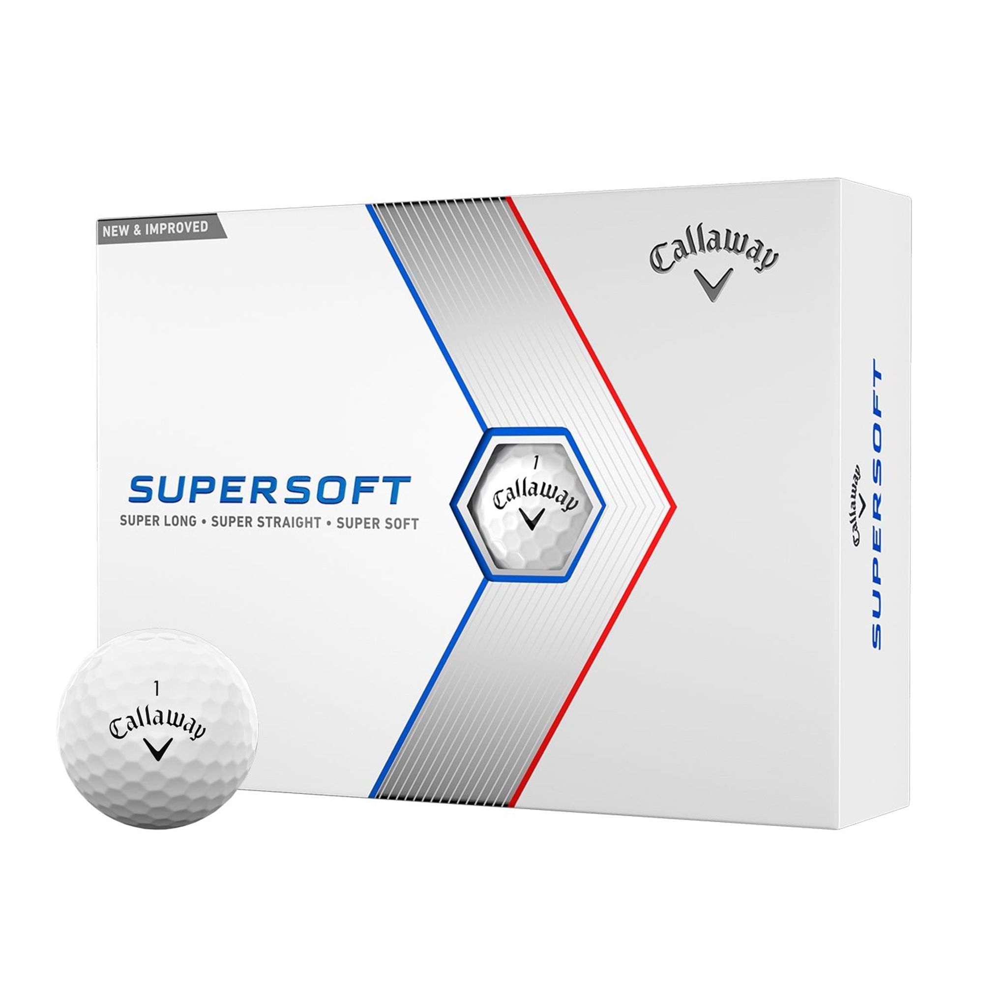 Palline da golf Callaway Supersoft (2023)