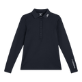 Polo da golf J. Lindeberg Tour Tech a maniche lunghe da donna