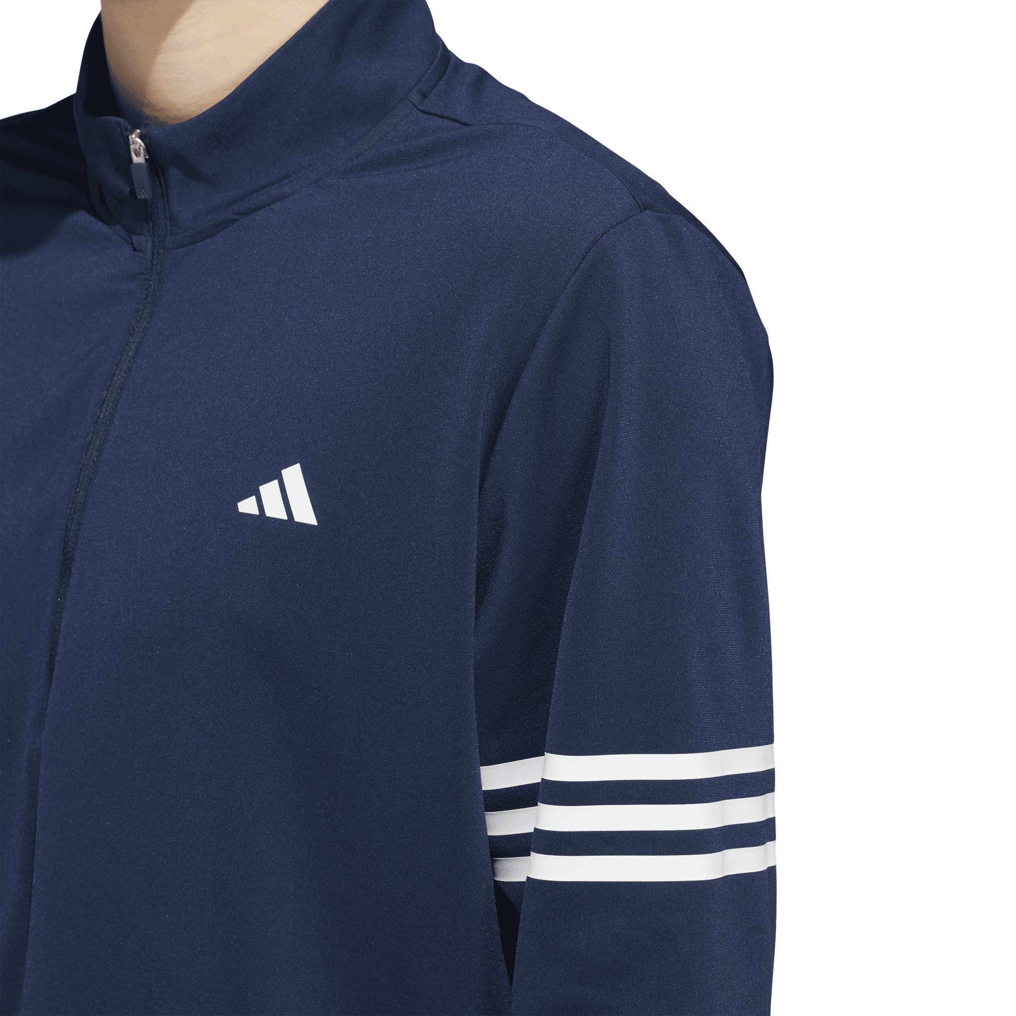 Felpa con zip a un quarto Adidas Core da uomo